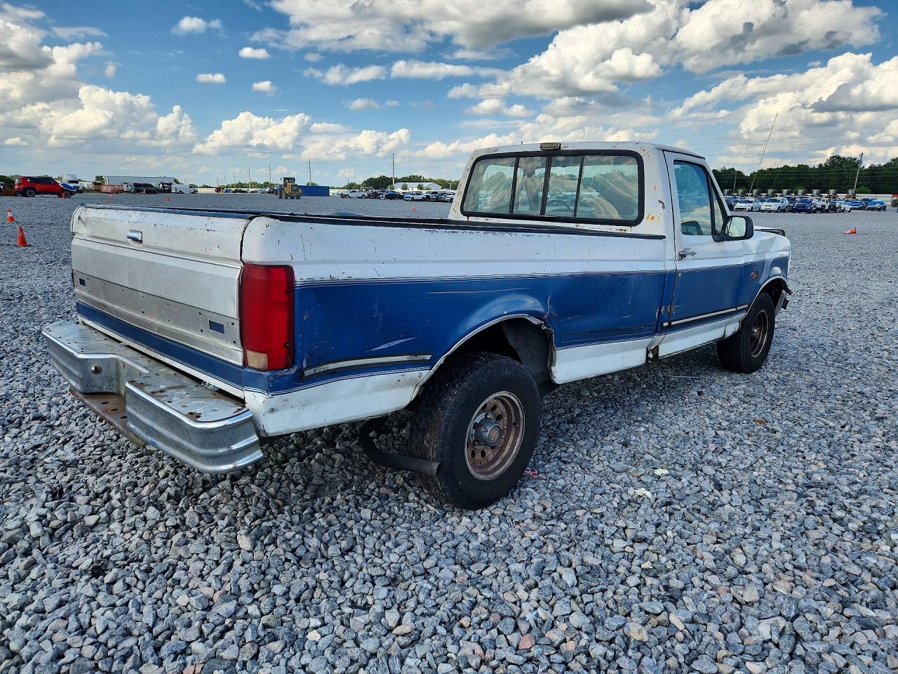 1993 Ford F150 White vin: 2FTEF15N9PCA64829