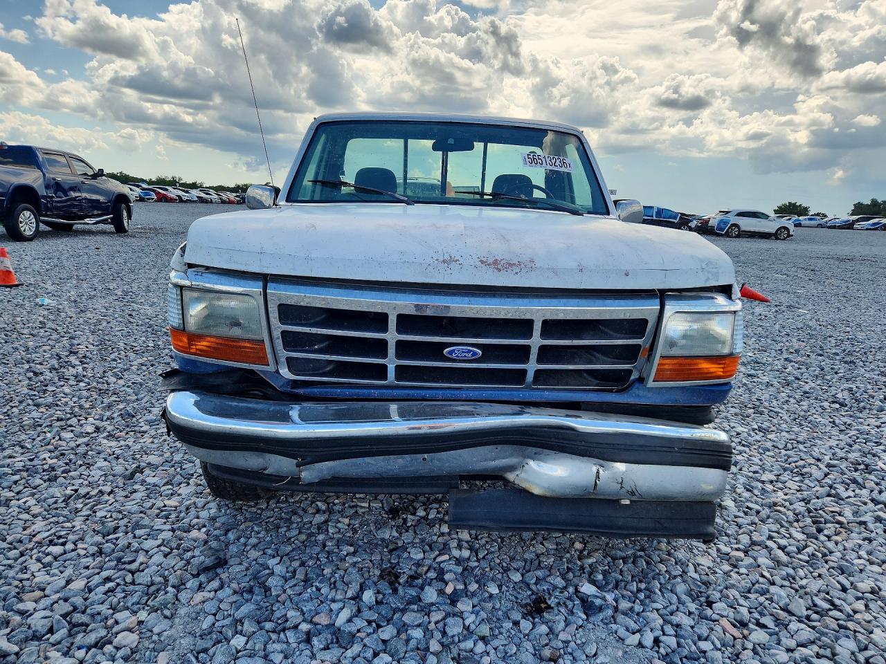 1993 Ford F150 White vin: 2FTEF15N9PCA64829