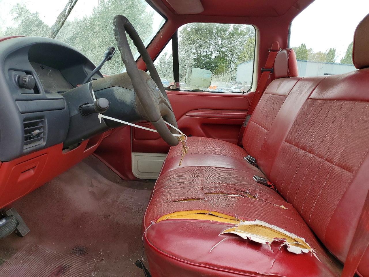 1992 Ford F150 White vin: 2FTEF15Y4NCA59979