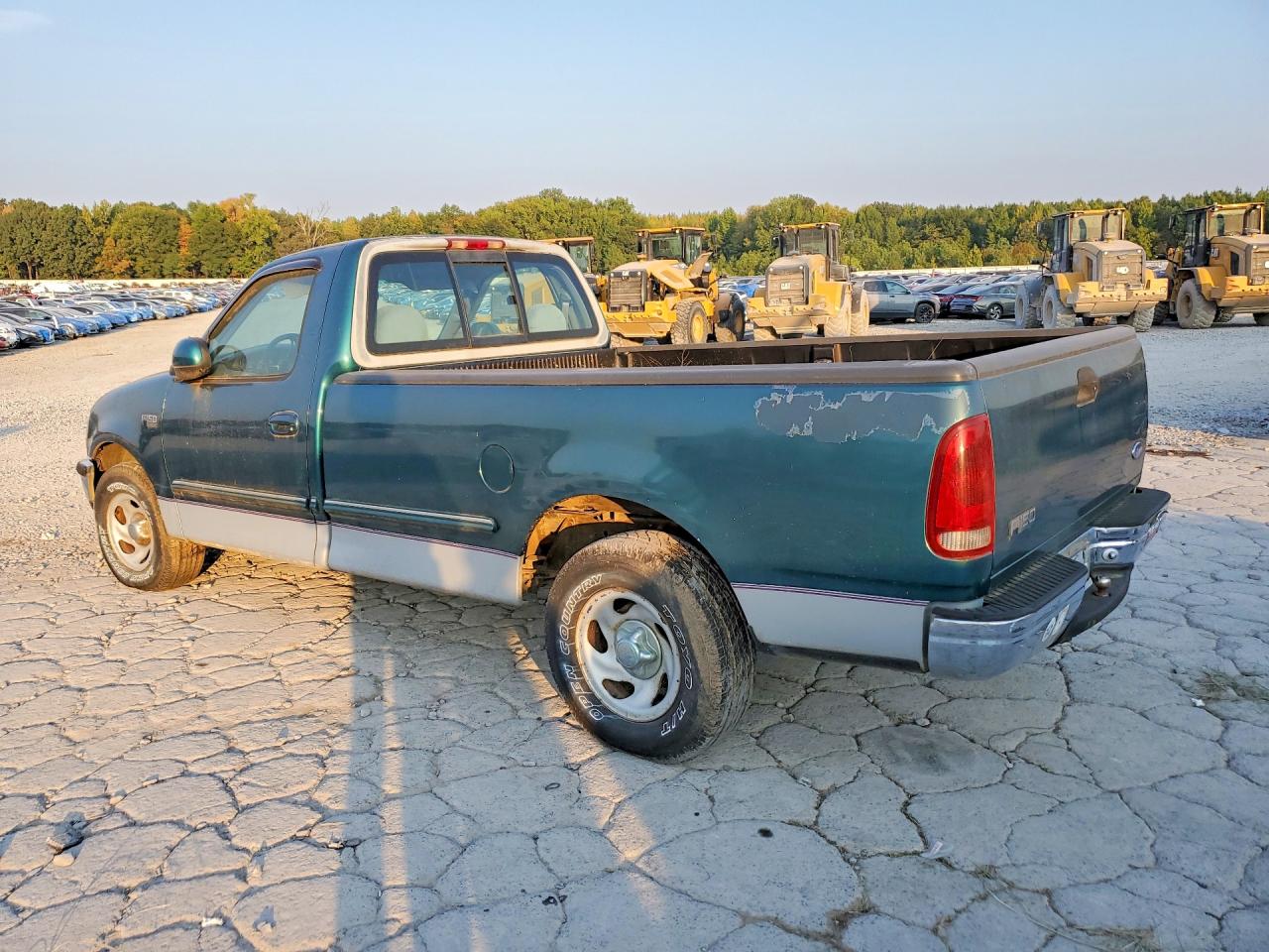 1997 Ford F150 Green vin: 2FTEF1767VCA16961