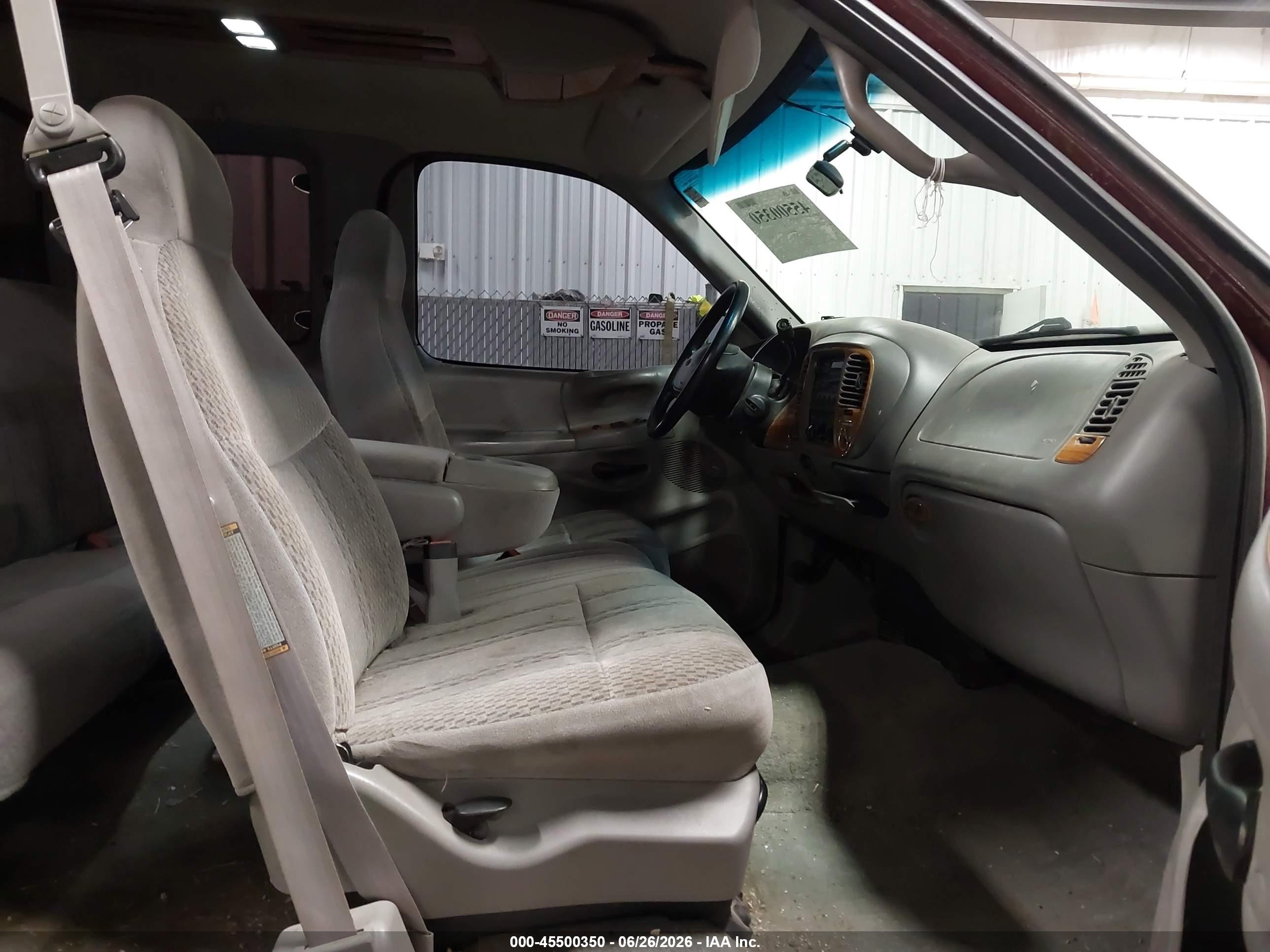 1997 Ford F-150 Lariat/xl/xlt Maroon vin: 2FTEX18L0VCA30489