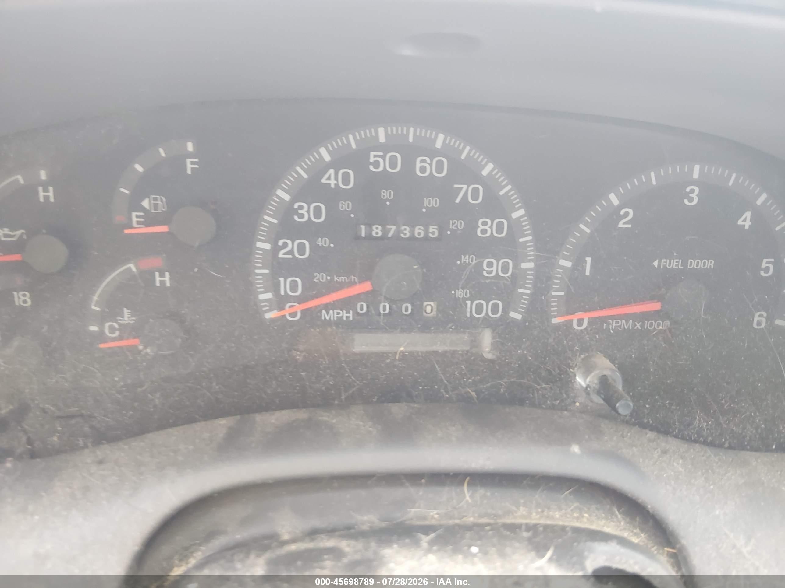 1997 Ford F-150 Lariat/xl/xlt Black vin: 2FTEX18L3VCA19986