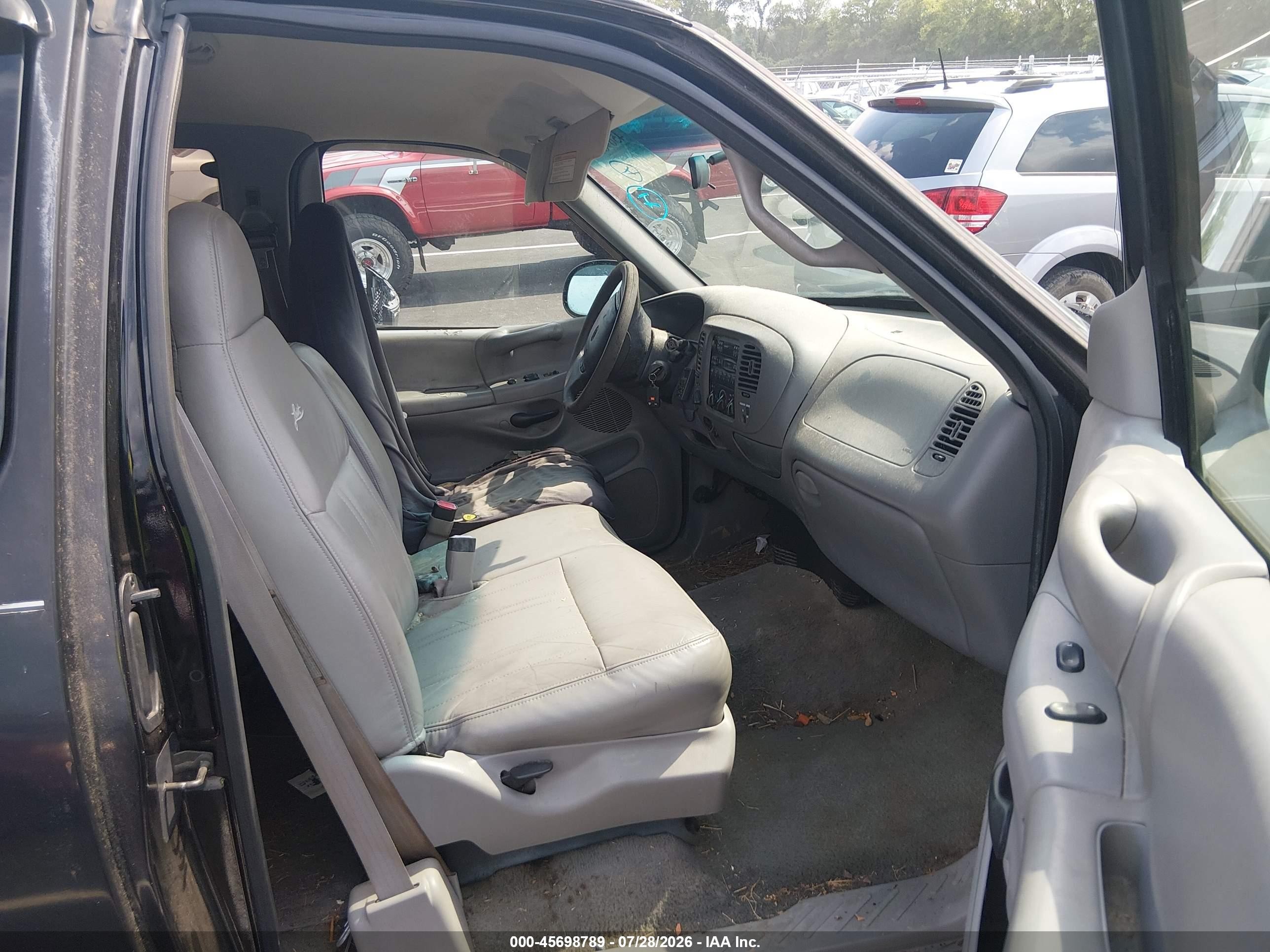 1997 Ford F-150 Lariat/xl/xlt Black vin: 2FTEX18L3VCA19986