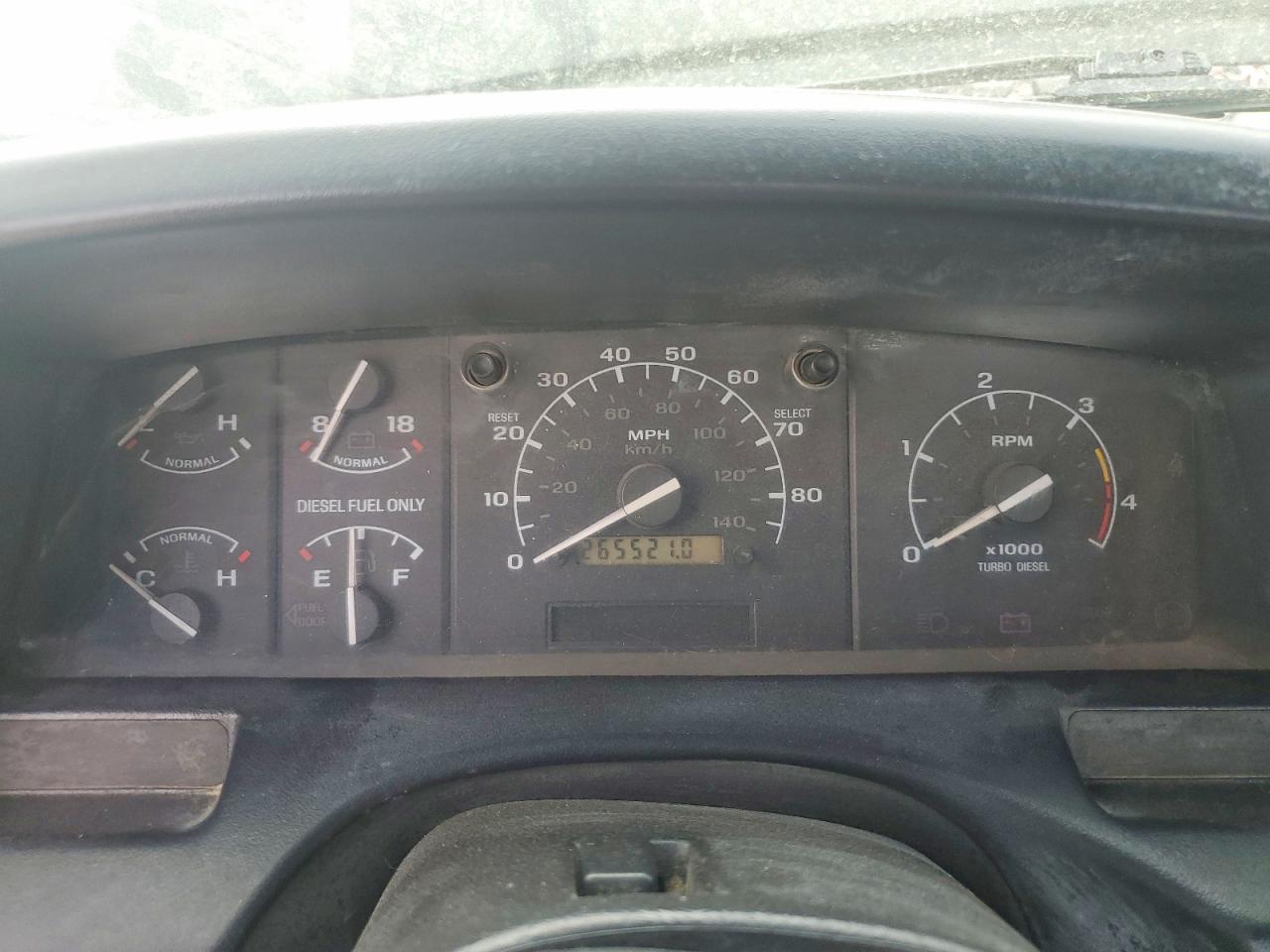 1996 Ford F250 Green vin: 2FTHF25F0TCA24418
