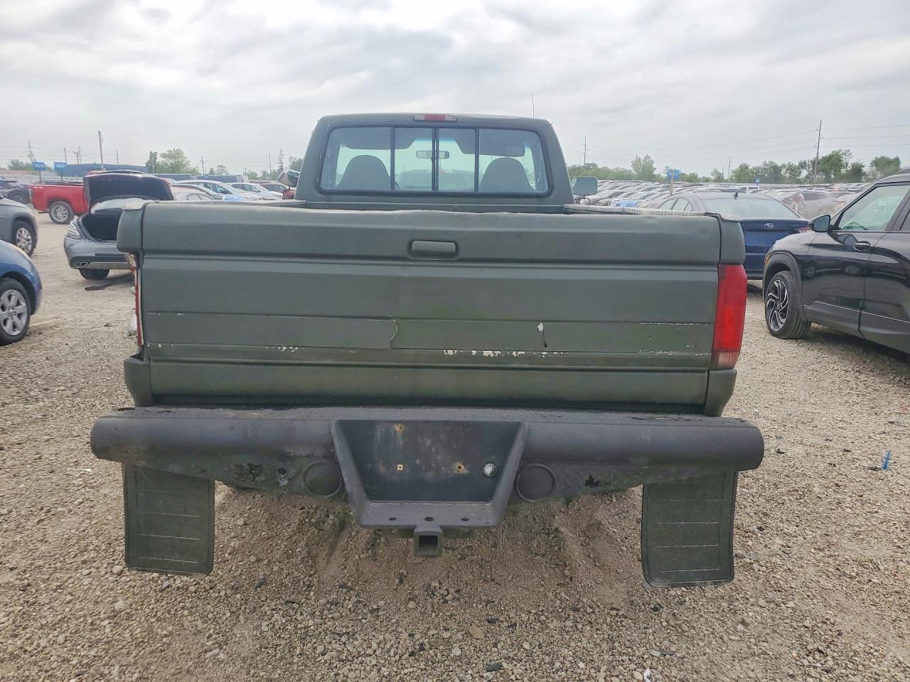 1996 Ford F250 Green vin: 2FTHF25F0TCA24418