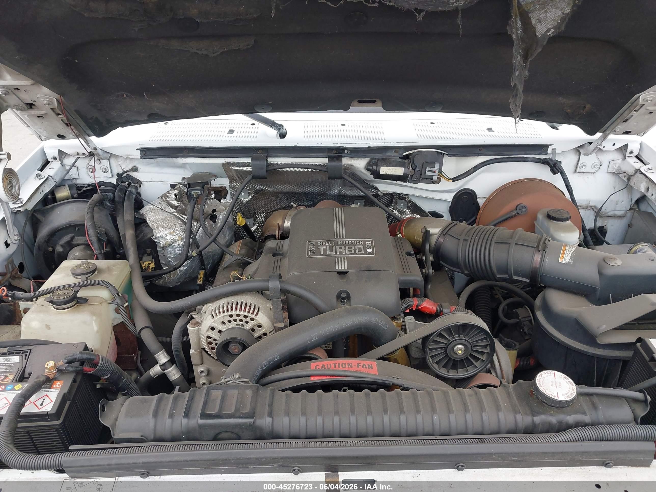 1995 Ford F250   White vin: 2FTHF25F5SCA27362