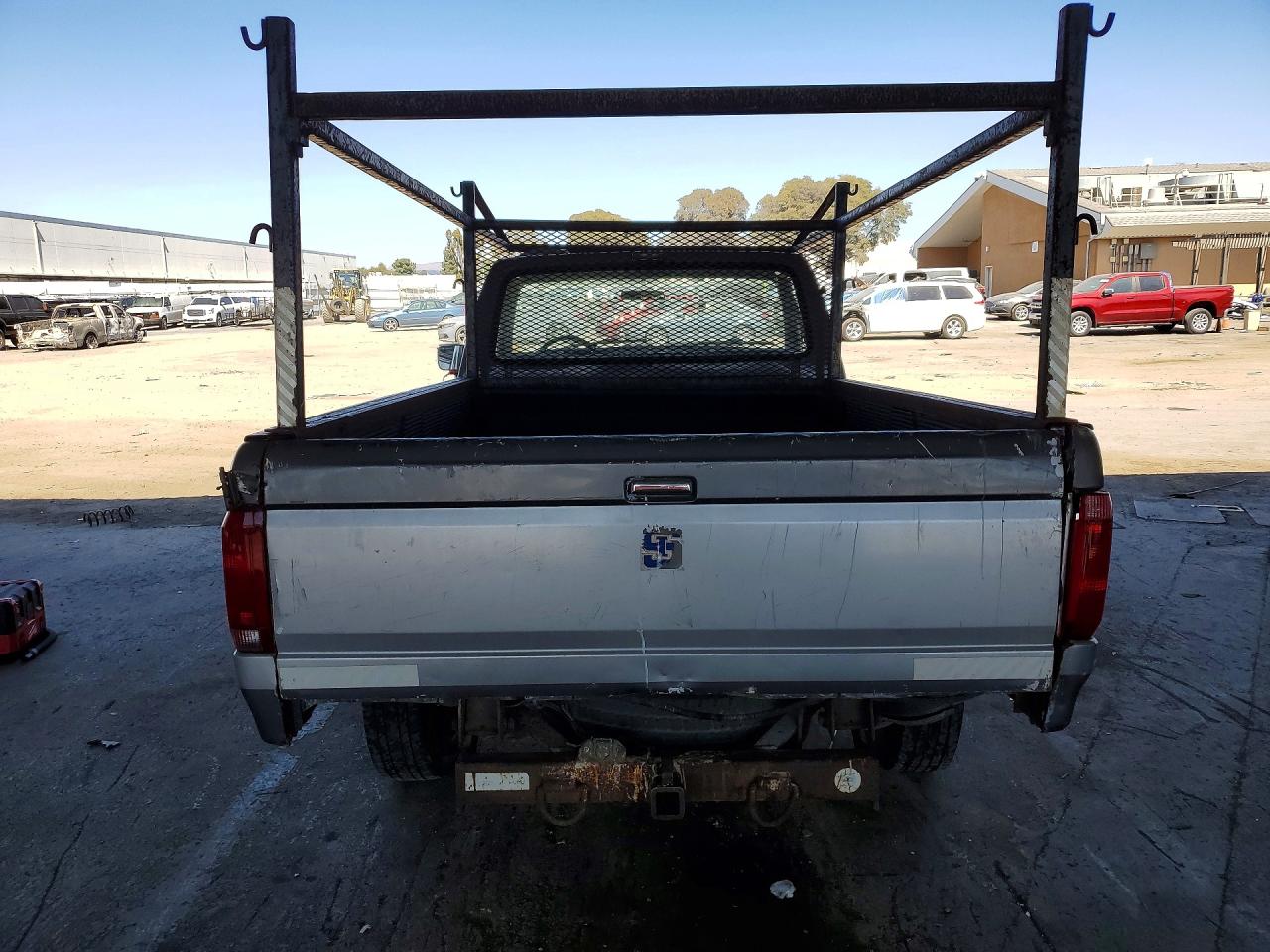1991 Ford F250 Silver vin: 2FTHF25H6MCA65798