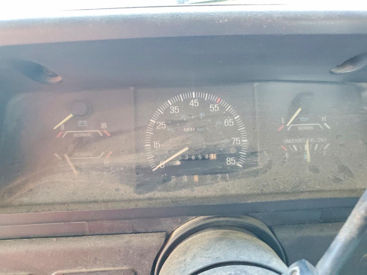1991 Ford F250 Silver vin: 2FTHF25H6MCA65798