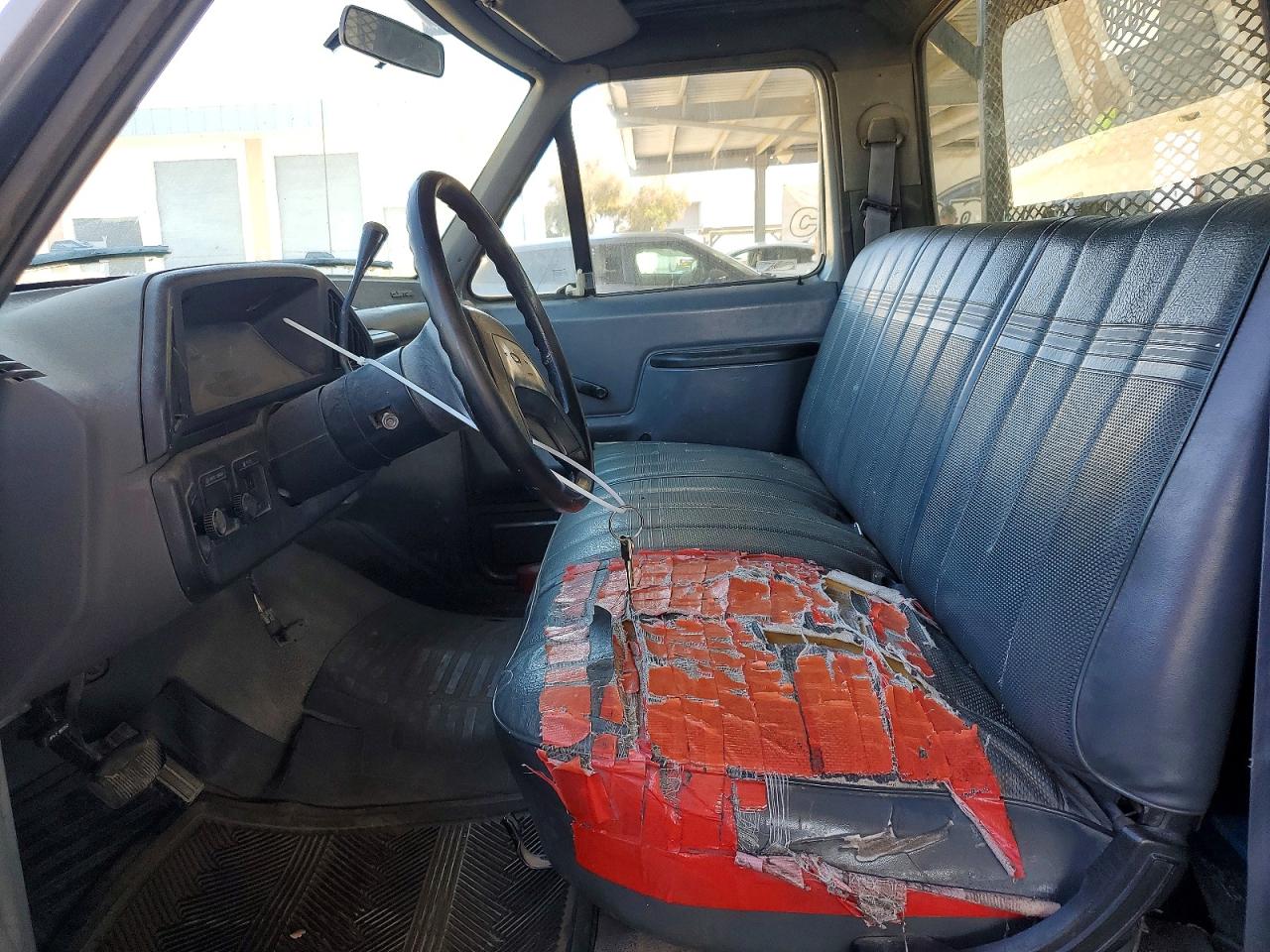 1991 Ford F250 Silver vin: 2FTHF25H6MCA65798