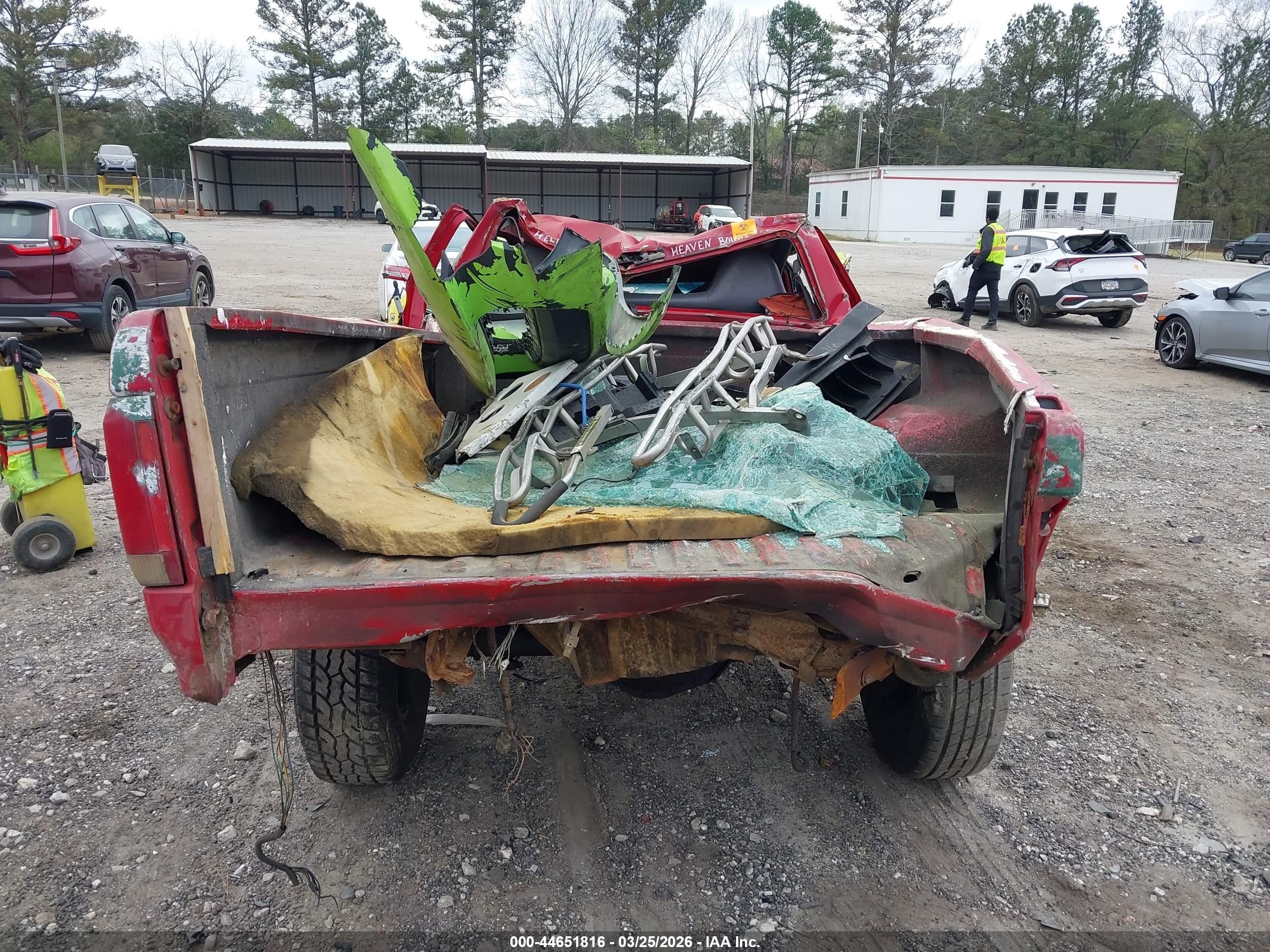 1996 Ford F250   Red vin: 2FTHF25H9TCA60920