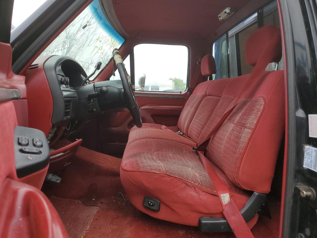 1993 Ford F250 Black vin: 2FTHF25M4PCA65655
