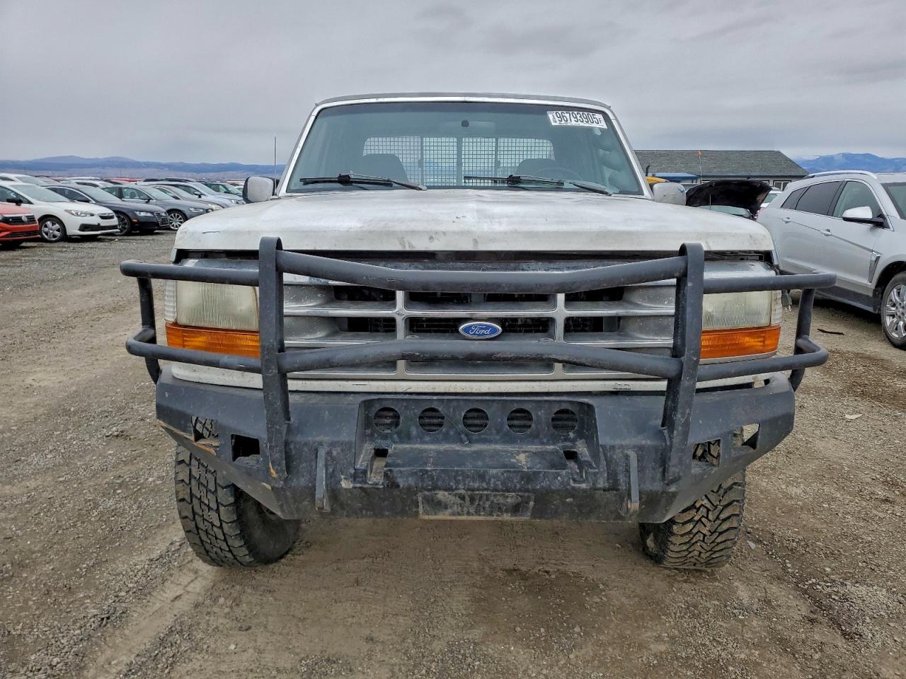 1993 Ford F250 Двухцветный vin: 2FTHF26C4PCB25696