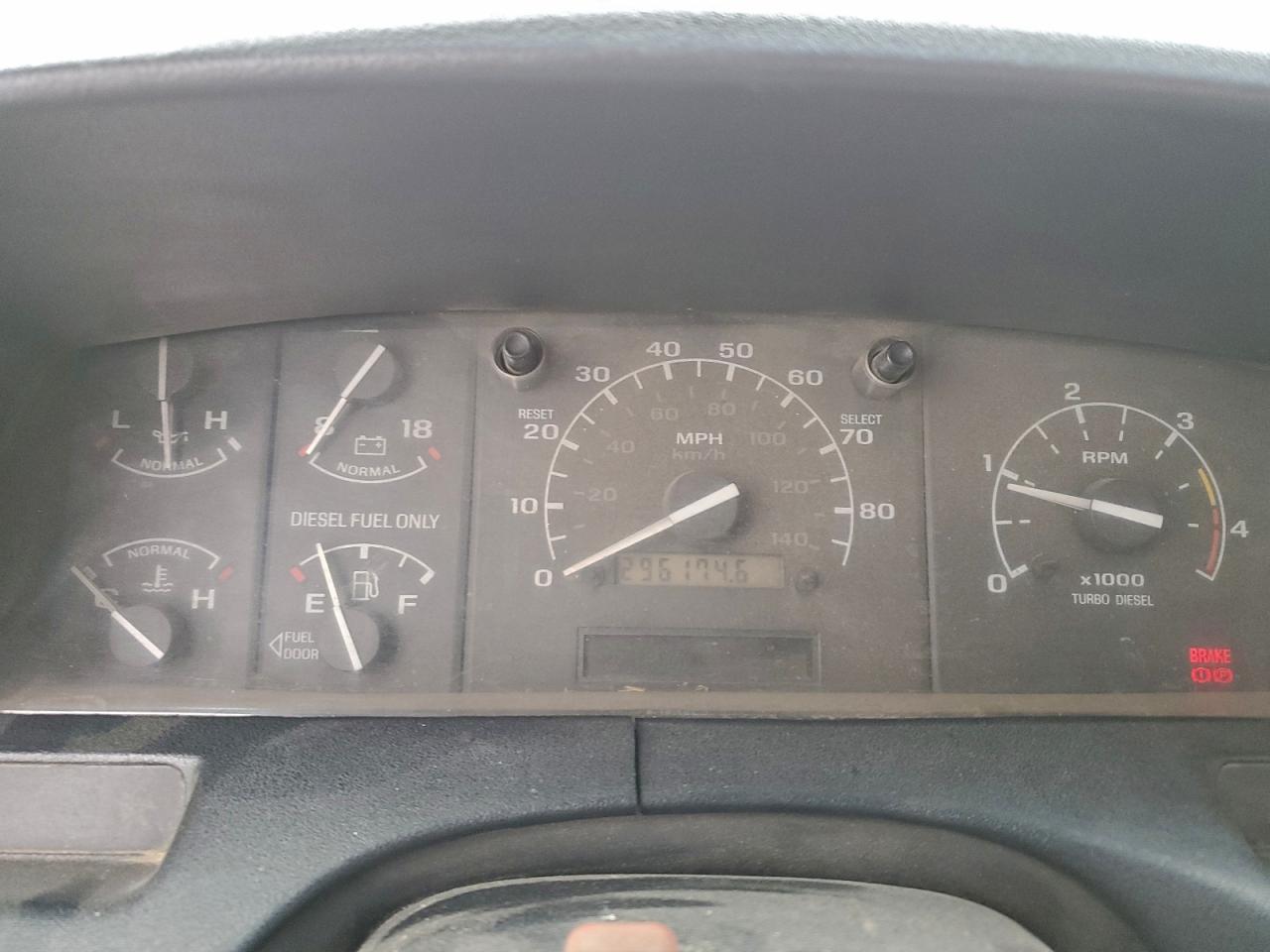 1993 Ford F250 Двухцветный vin: 2FTHF26C4PCB25696