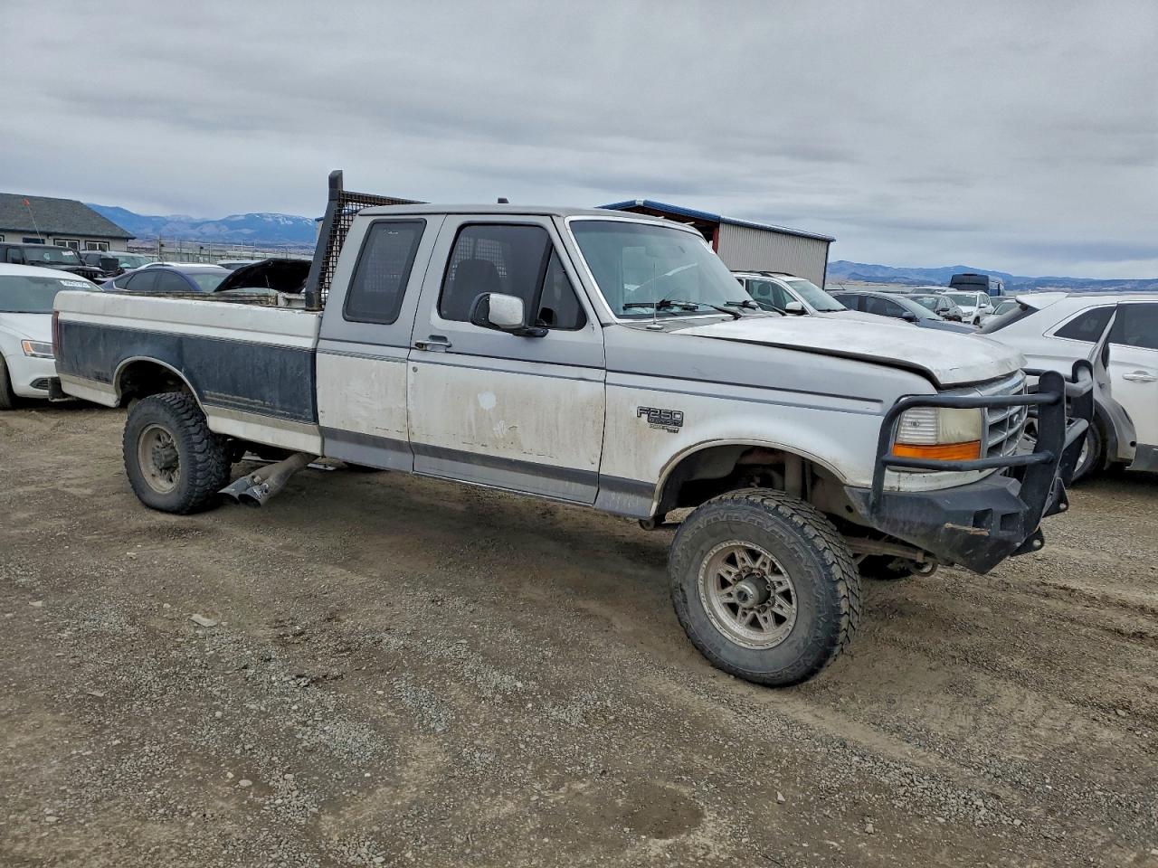 1993 Ford F250 Двухцветный vin: 2FTHF26C4PCB25696