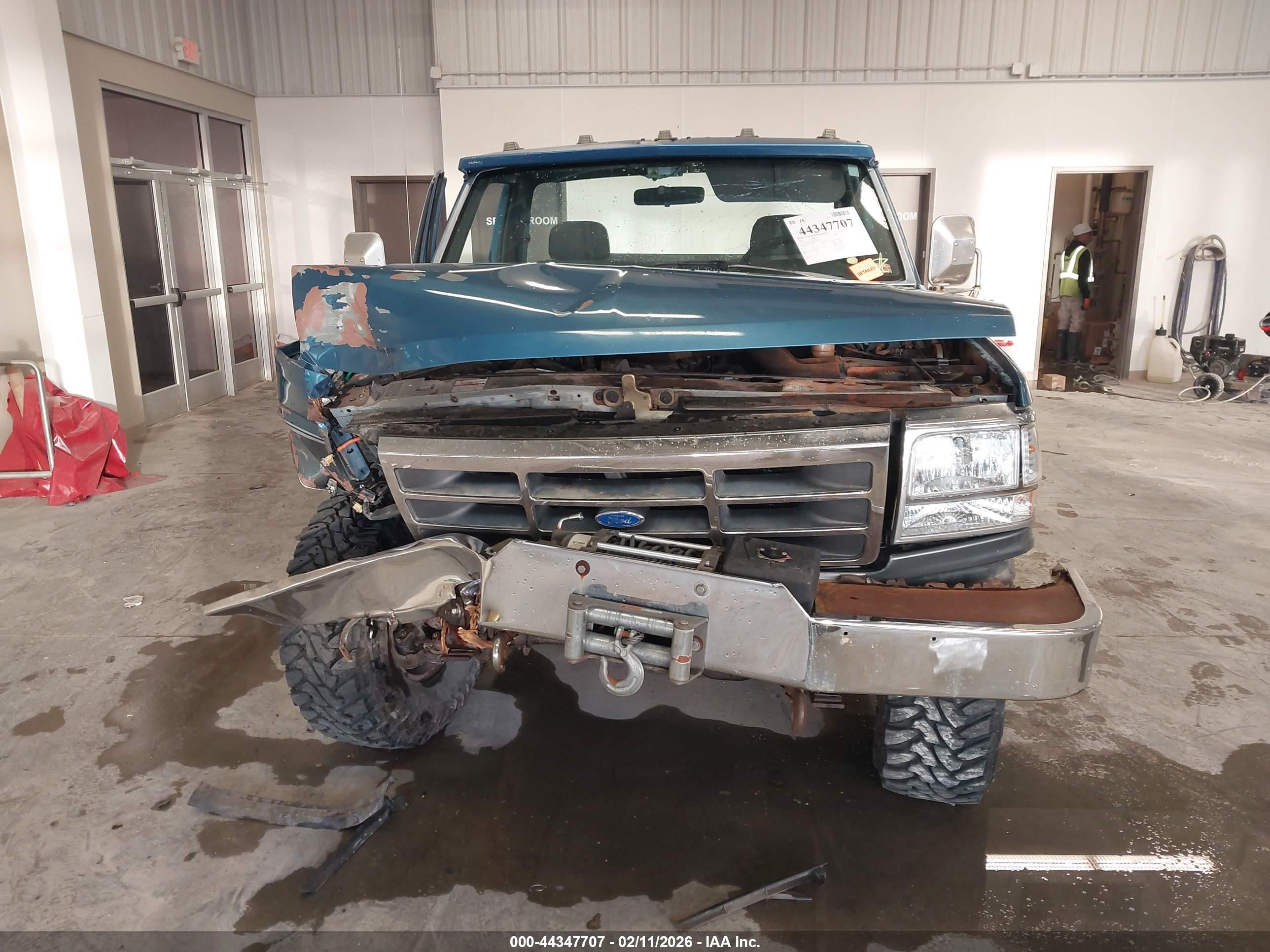 1993 Ford F250   Синий vin: 2FTHF26G0PCA76550