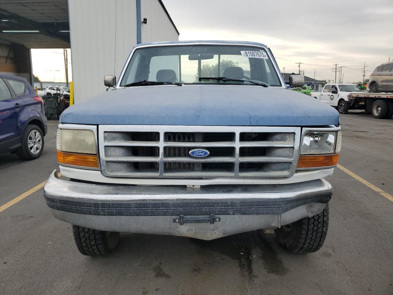 1993 Ford F250 Blue vin: 2FTHF26G0PCB30669