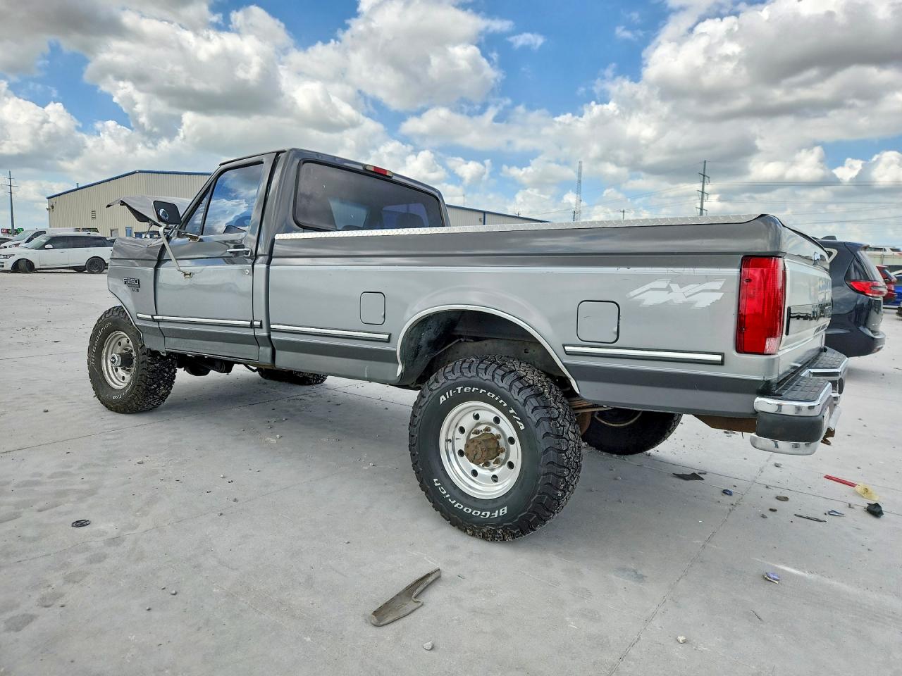 1995 Ford F250 Gray vin: 2FTHF26G6SCA79414