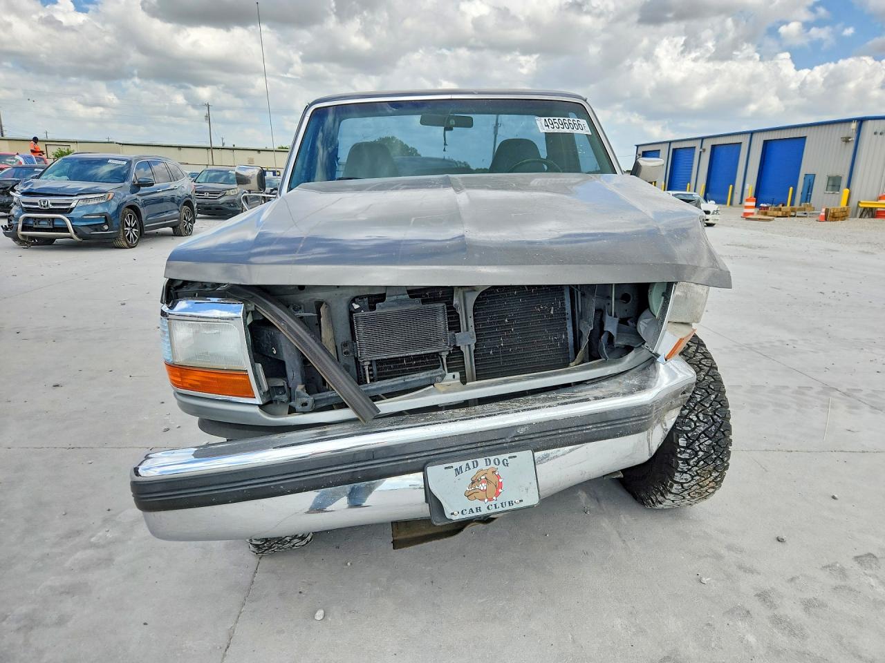1995 Ford F250 Gray vin: 2FTHF26G6SCA79414