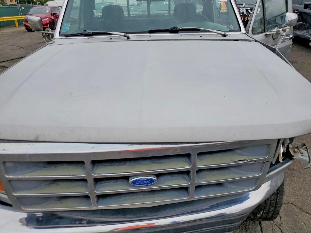 1993 Ford F250 Gray vin: 2FTHF26G7PCA10173