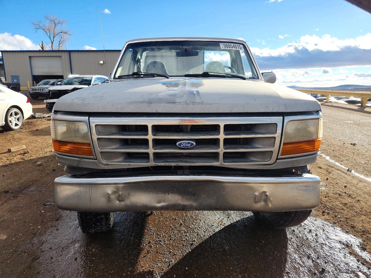 1995 Ford F250 Silver vin: 2FTHF26H2SCA76826