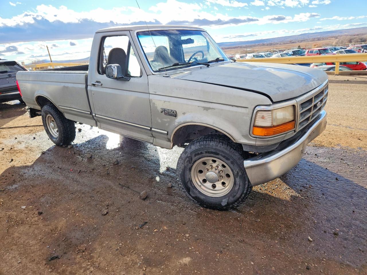 1995 Ford F250 Silver vin: 2FTHF26H2SCA76826