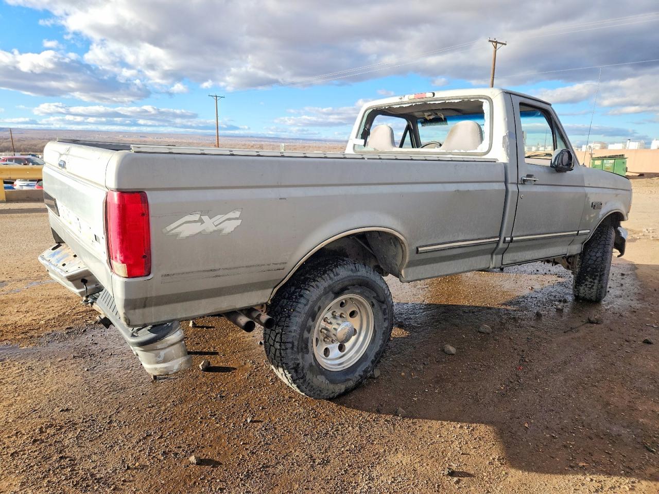 1995 Ford F250 Silver vin: 2FTHF26H2SCA76826