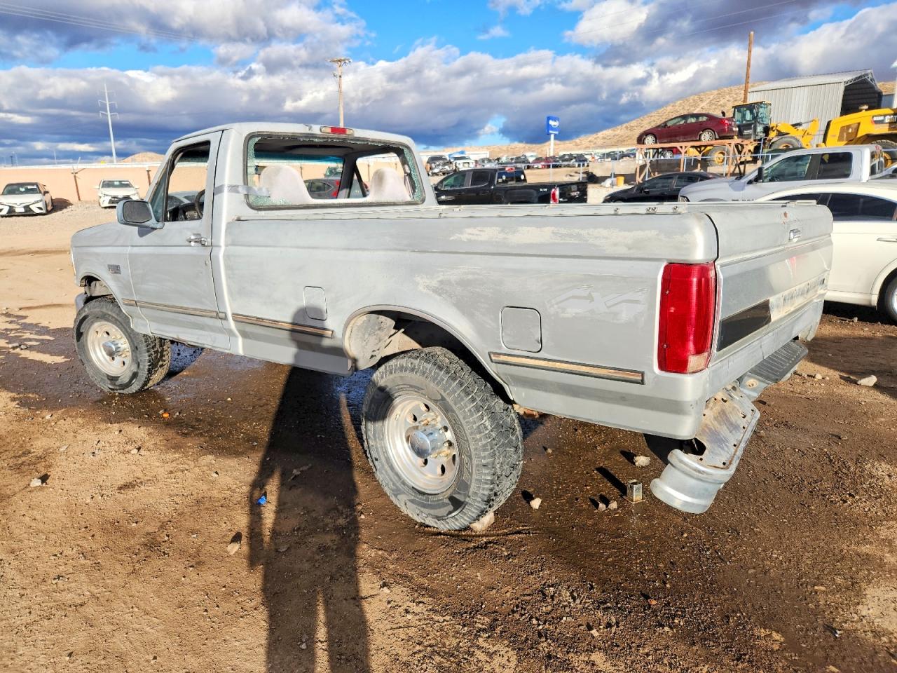 1995 Ford F250 Silver vin: 2FTHF26H2SCA76826