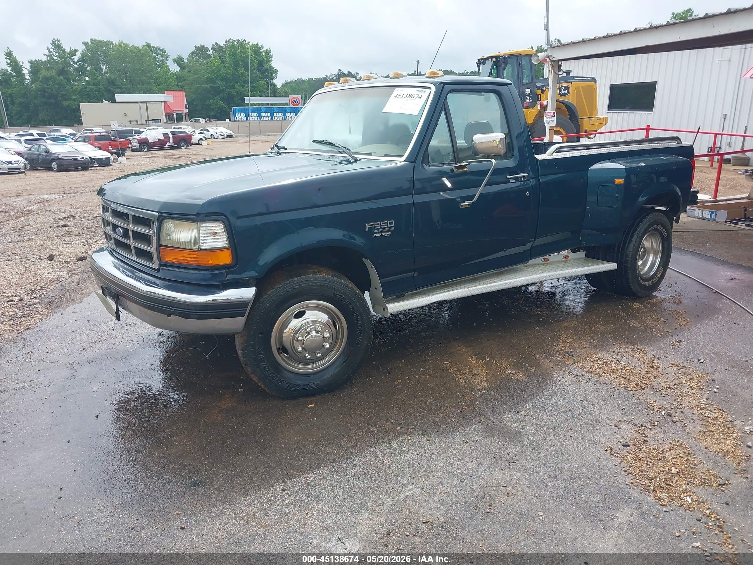1995 Ford F350   Green vin: 2FTJF35F9SCA52336