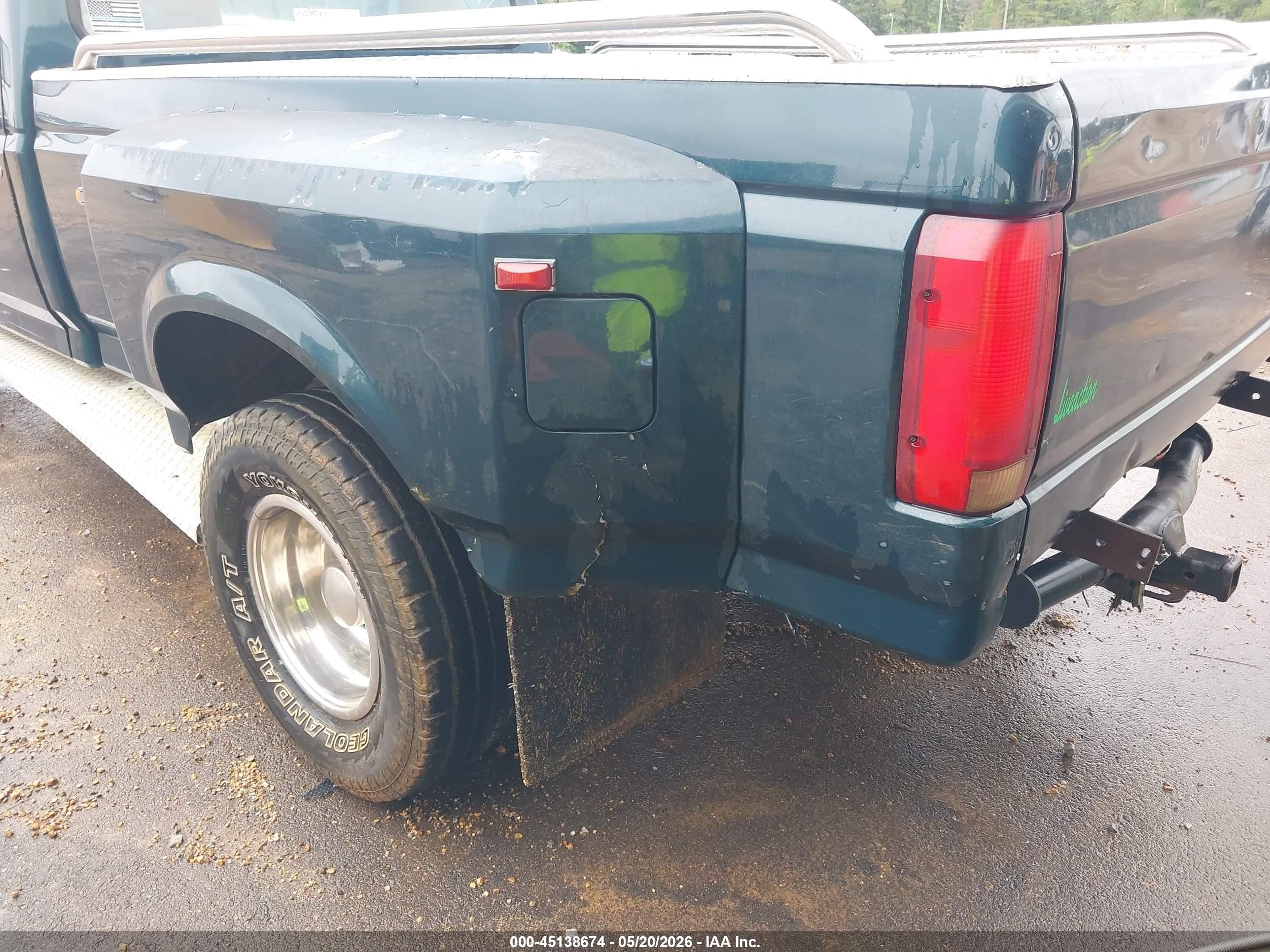1995 Ford F350   Green vin: 2FTJF35F9SCA52336