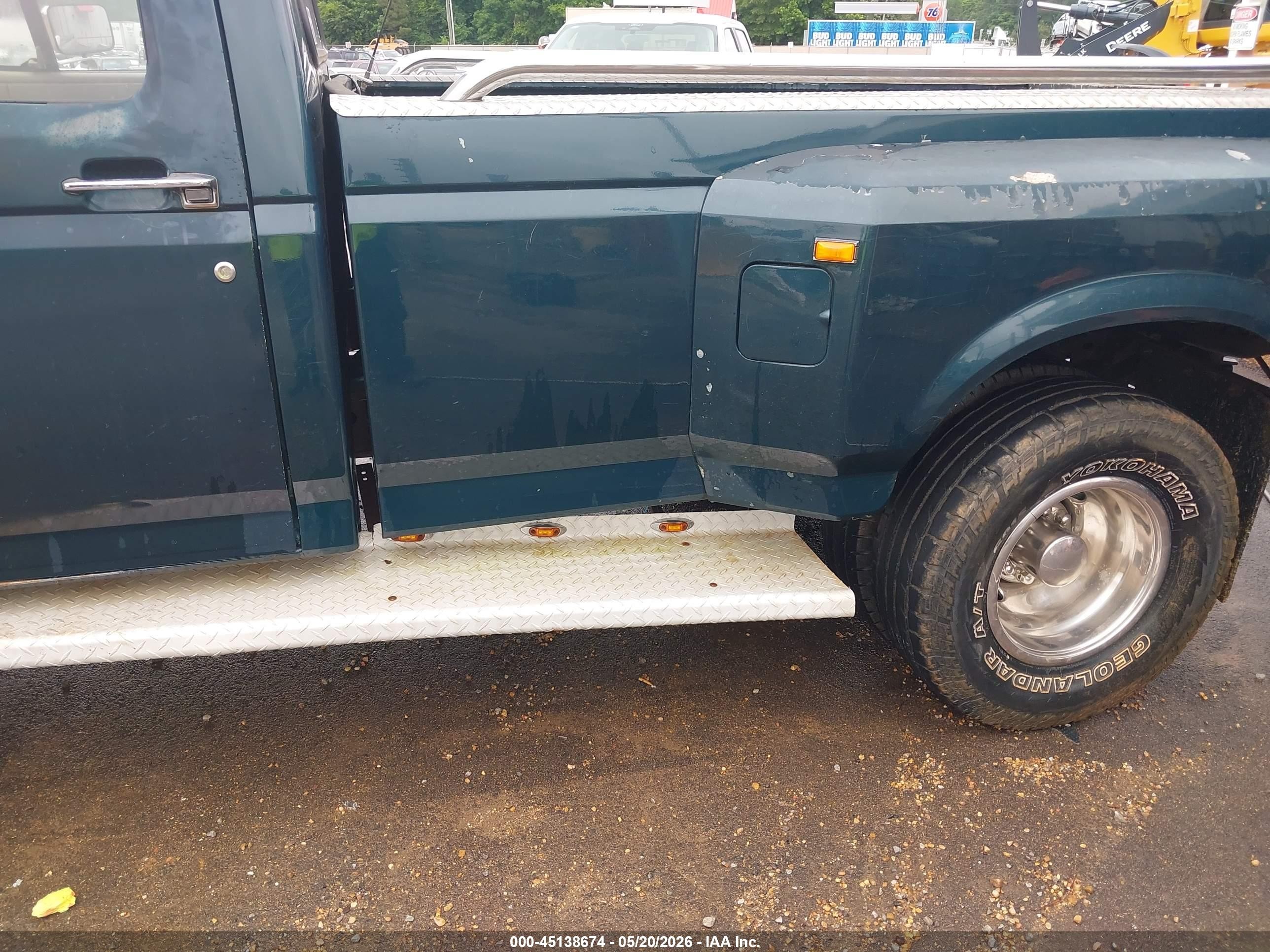 1995 Ford F350   Green vin: 2FTJF35F9SCA52336