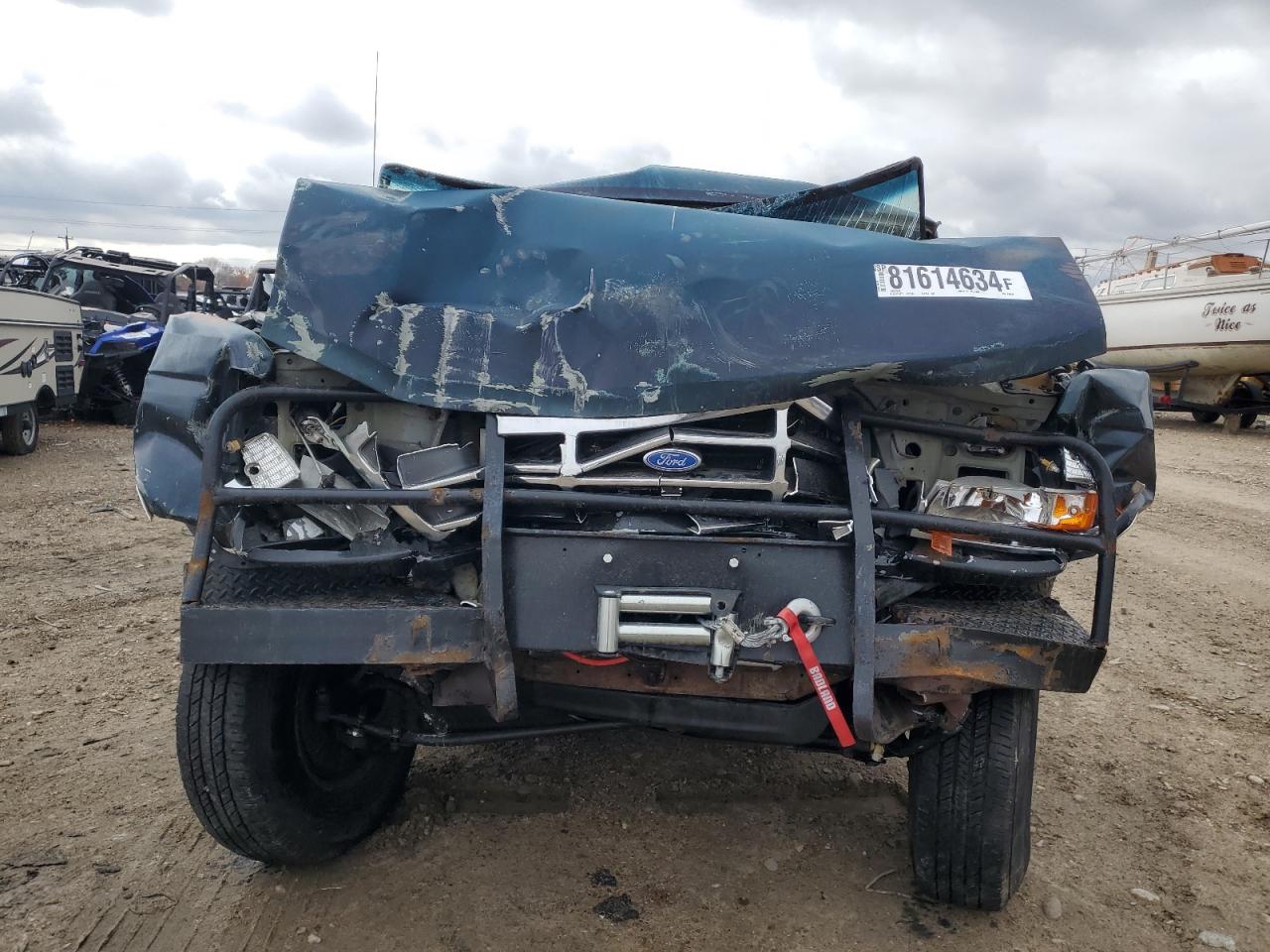 1993 Ford F350 Green vin: 2FTJW35C4PCB34875