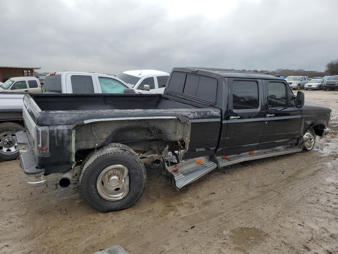 1993 Ford F350 Black vin: 2FTJW35M1PCB26578