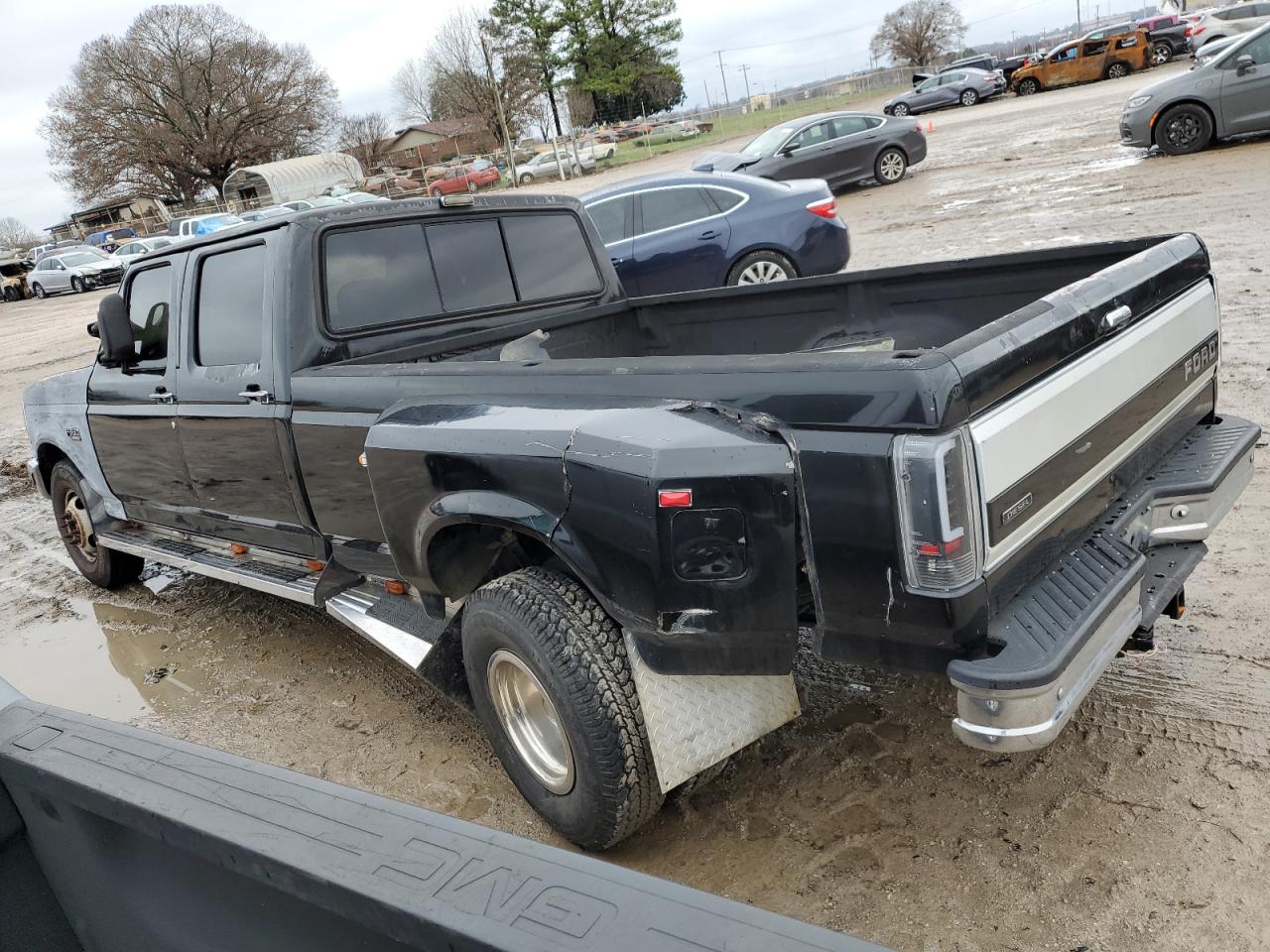 1993 Ford F350 Black vin: 2FTJW35M1PCB26578