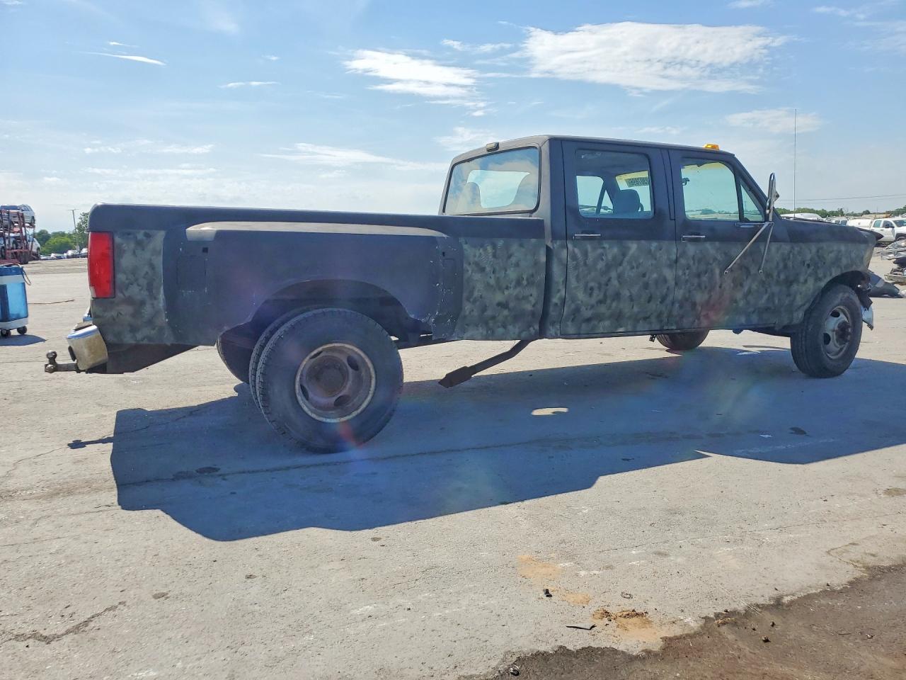 1993 Ford F350 Green vin: 2FTJW35M9PCB27543