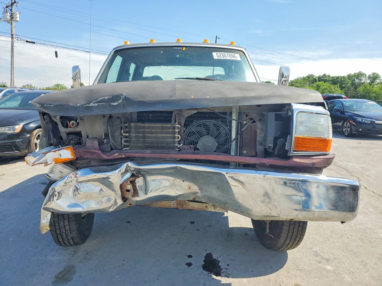 1993 Ford F350 Green vin: 2FTJW35M9PCB27543