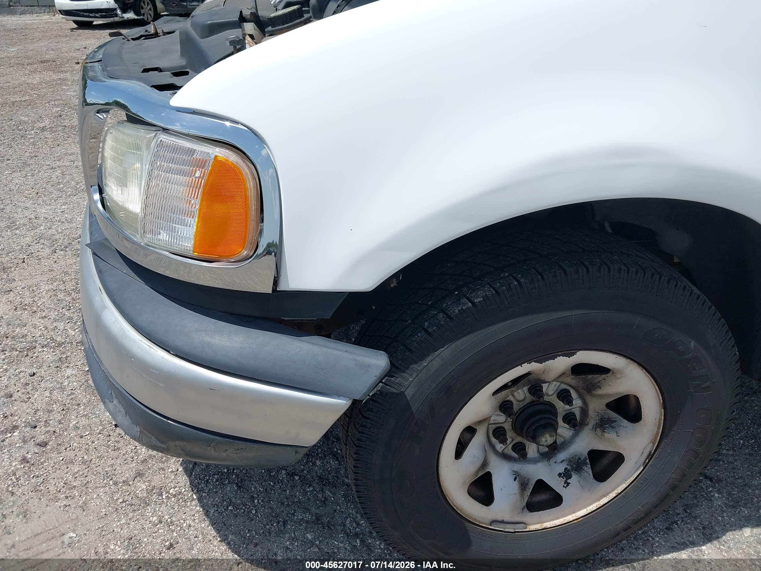 2003 Ford F-150 Xl/xlt White vin: 2FTPF17L93CA90524