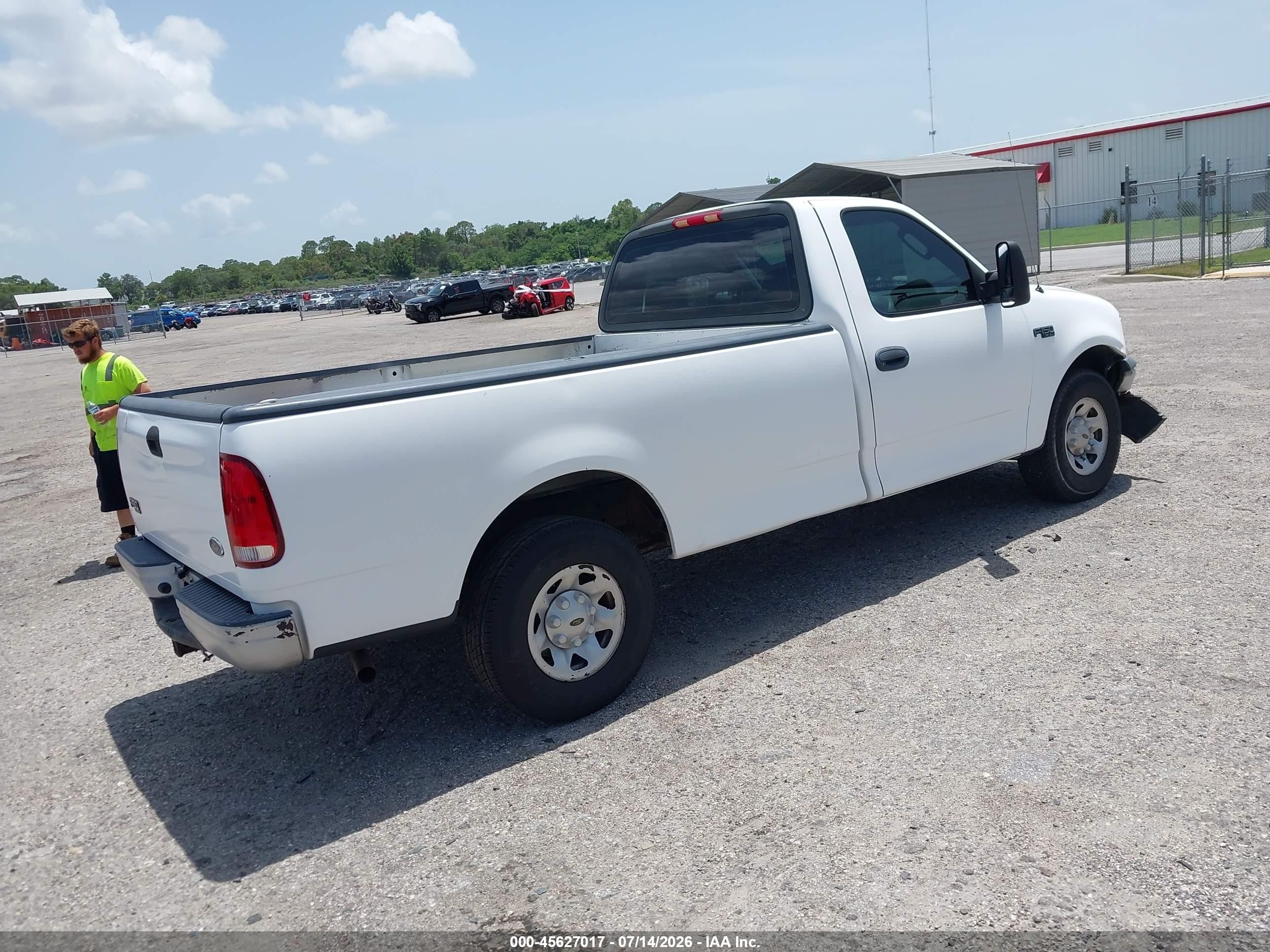 2003 Ford F-150 Xl/xlt White vin: 2FTPF17L93CA90524