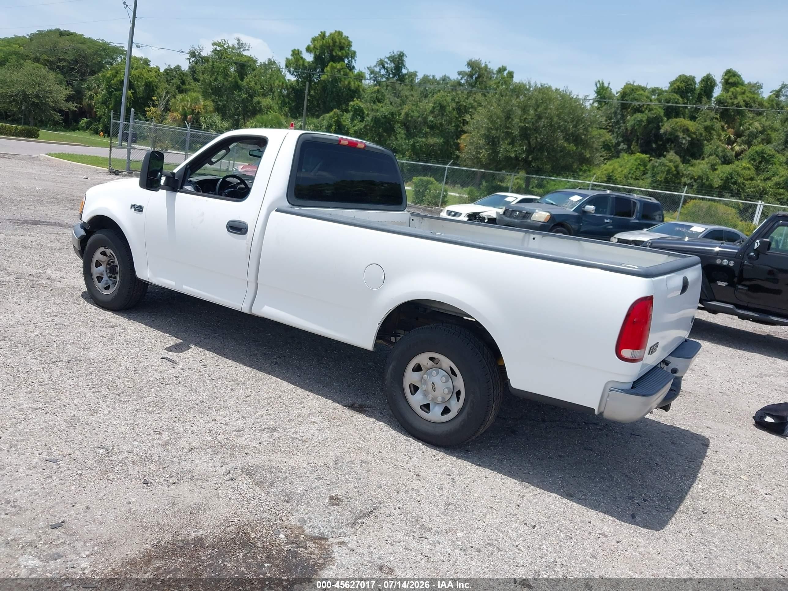 2003 Ford F-150 Xl/xlt White vin: 2FTPF17L93CA90524