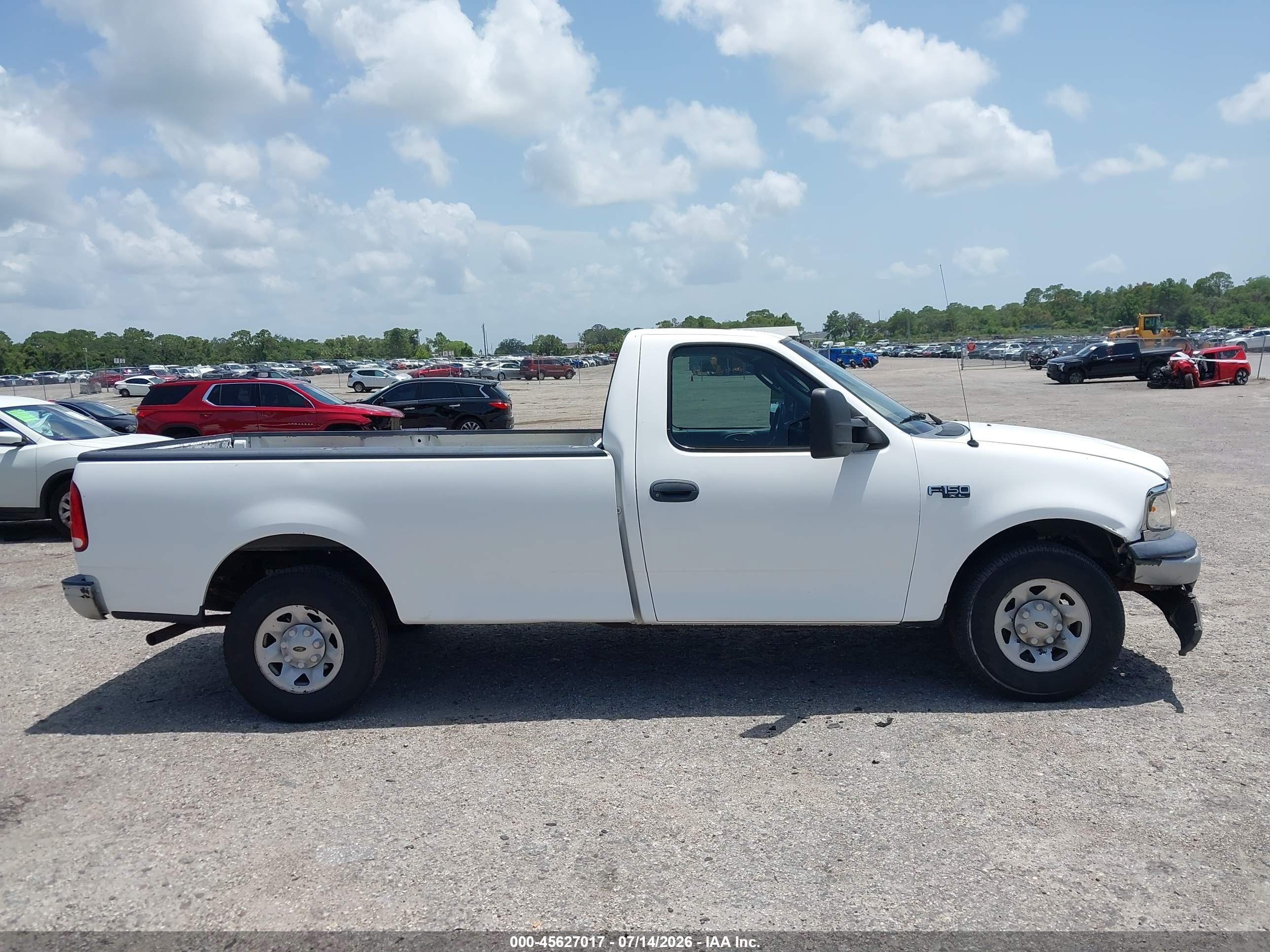 2003 Ford F-150 Xl/xlt White vin: 2FTPF17L93CA90524