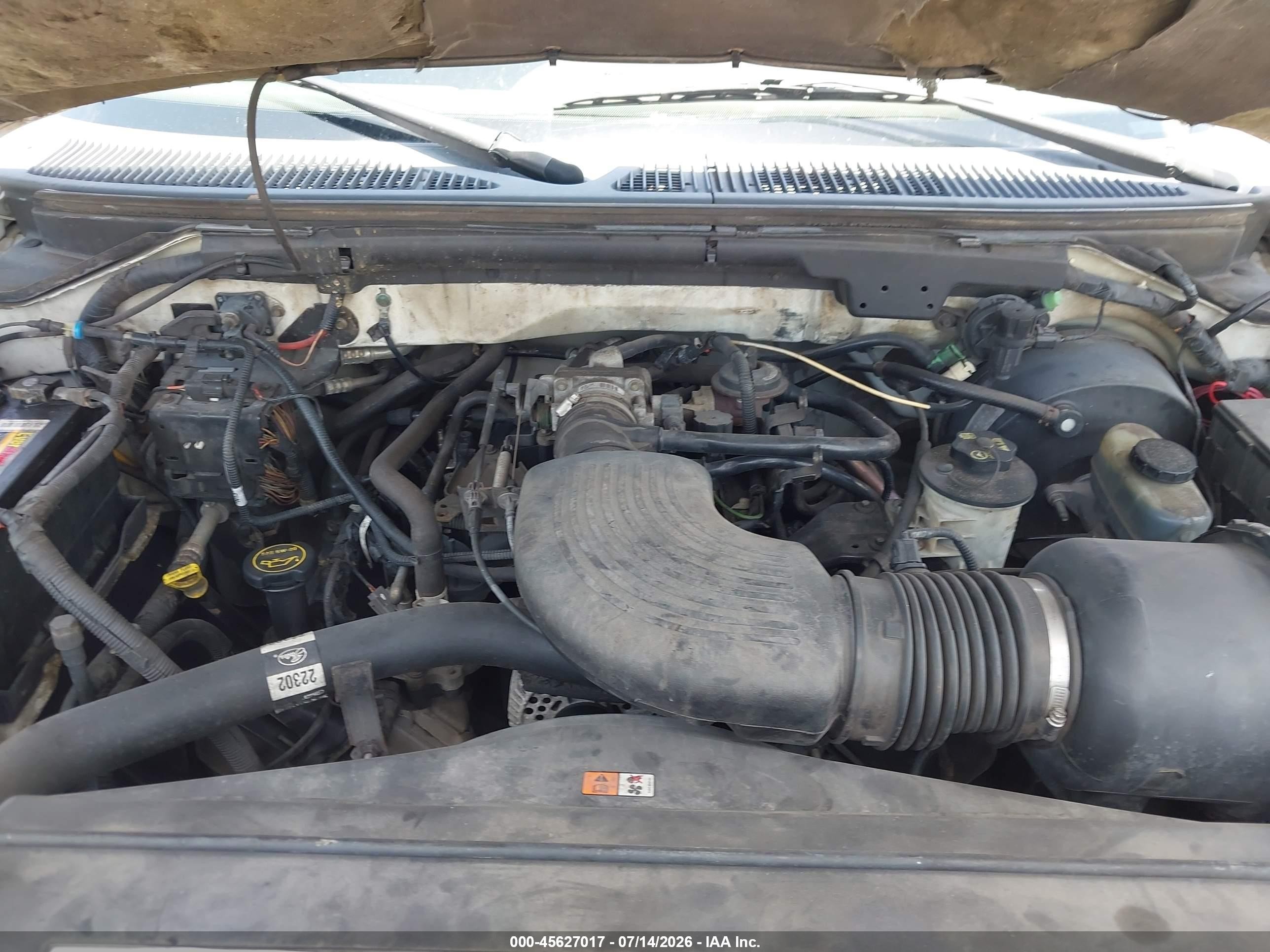 2003 Ford F-150 Xl/xlt White vin: 2FTPF17L93CA90524