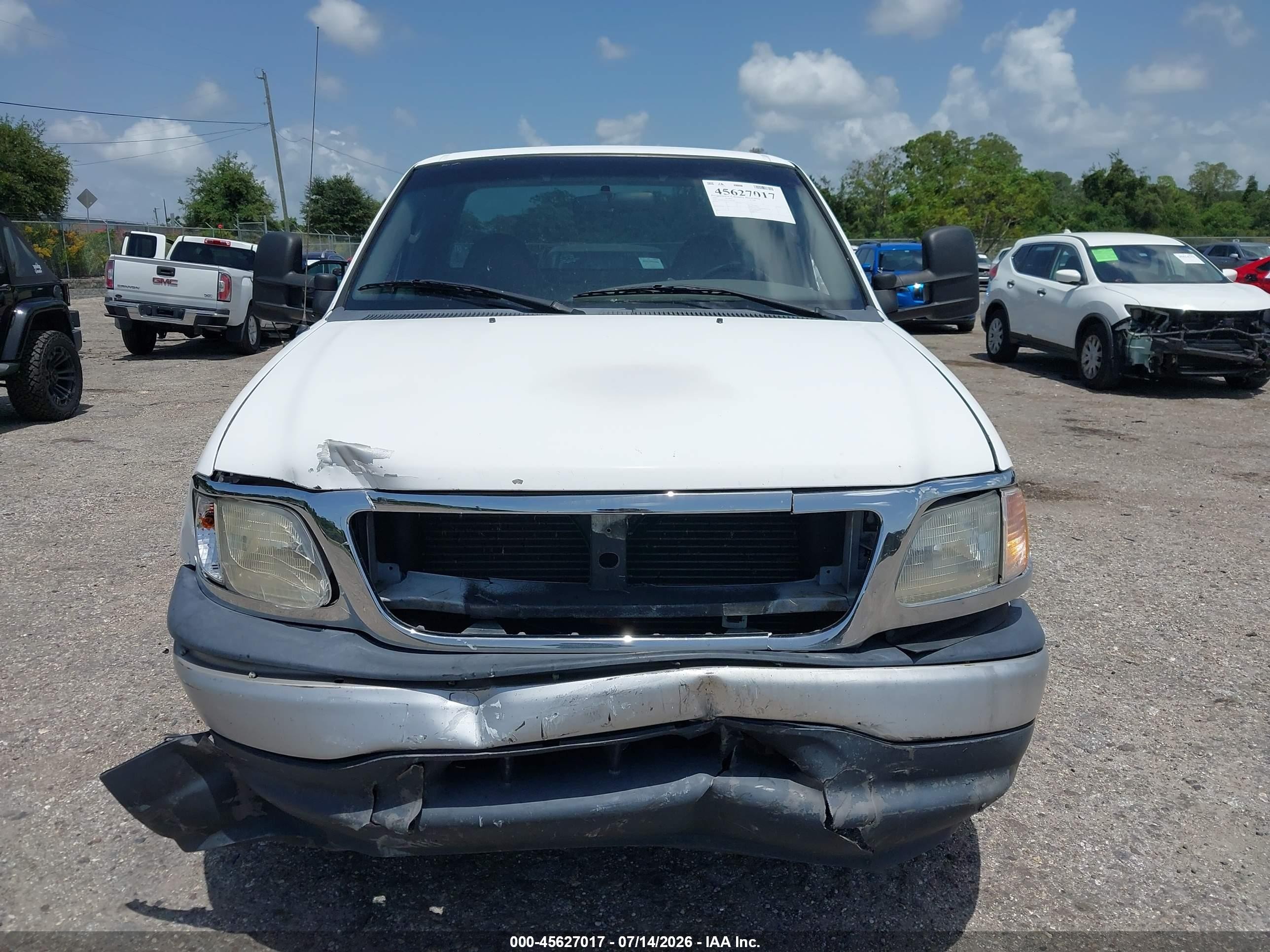 2003 Ford F-150 Xl/xlt White vin: 2FTPF17L93CA90524