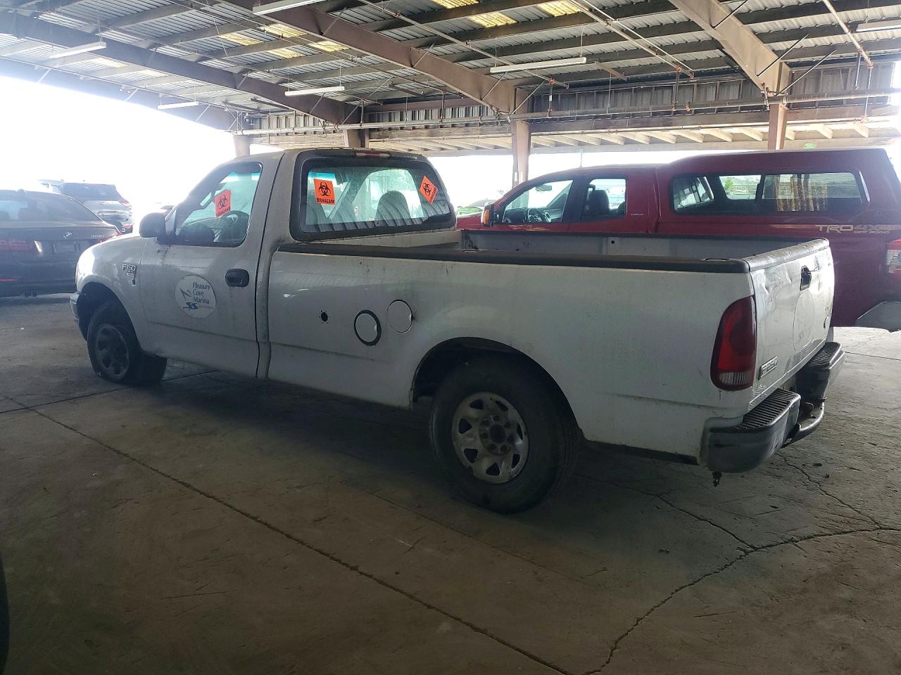 2001 Ford F150 White vin: 2FTPF17Z31CA90956