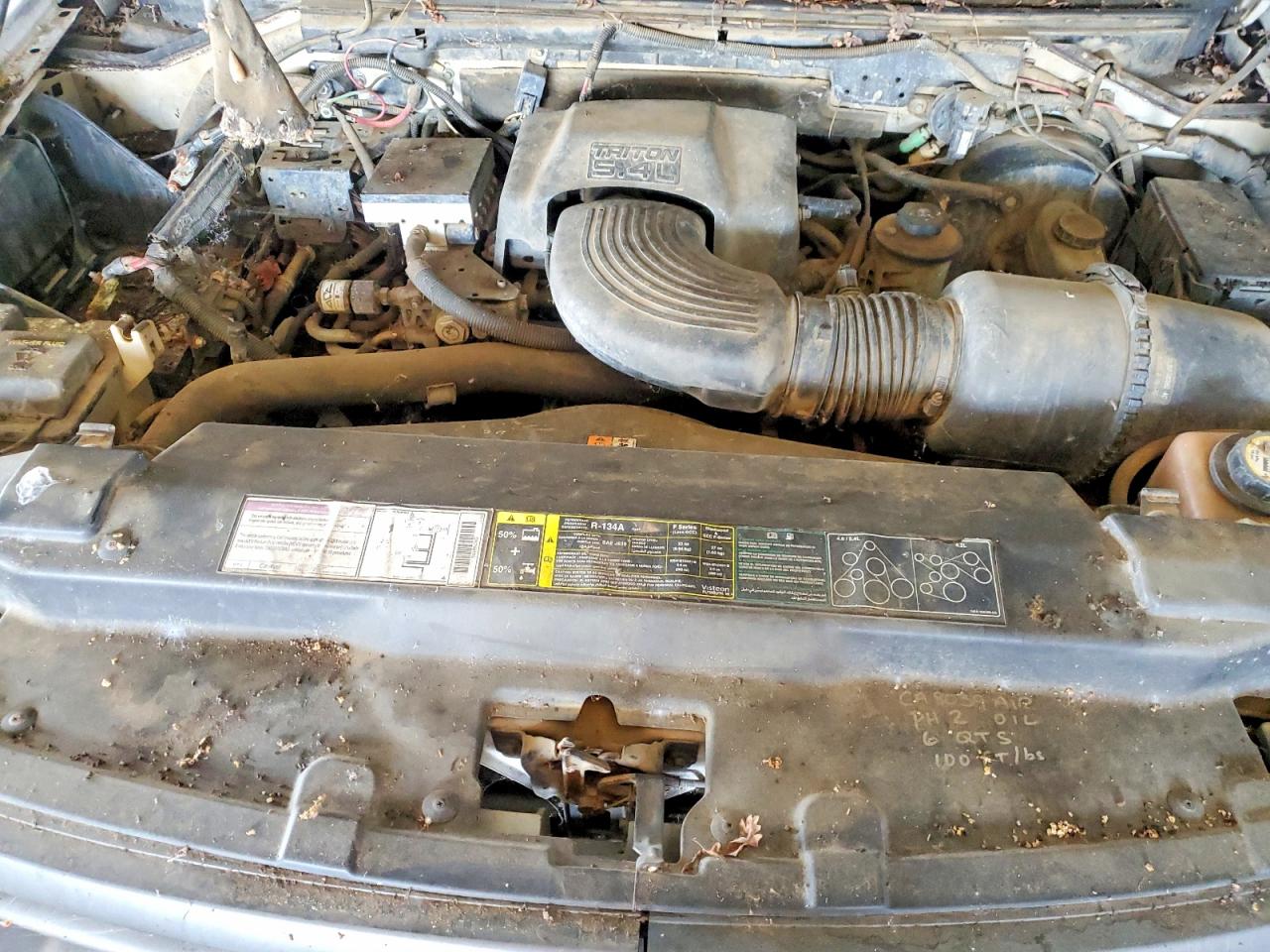 2001 Ford F150 White vin: 2FTPF17Z31CA90956