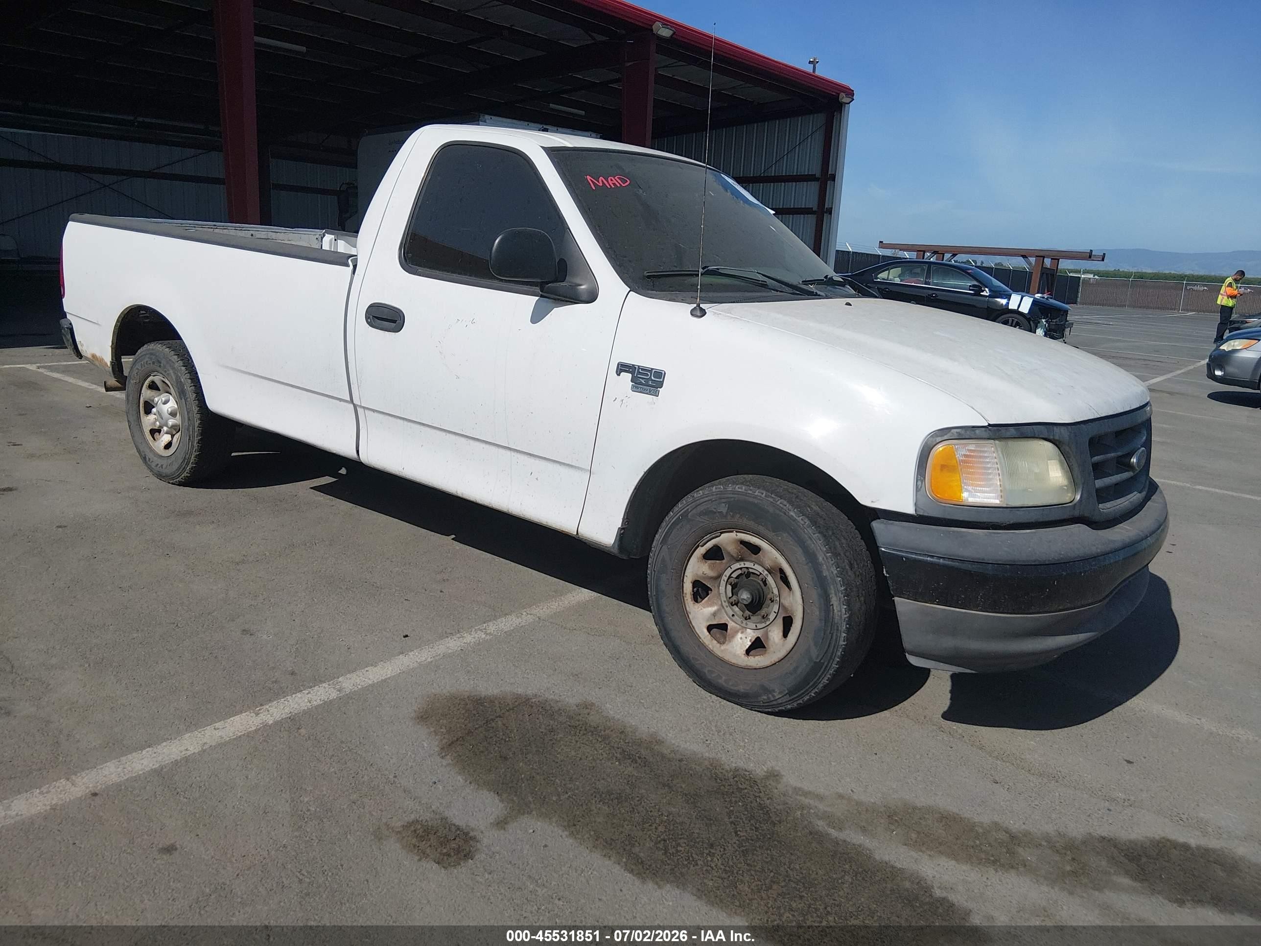 2003 Ford F-150 Xl/xlt White vin: 2FTPF17Z53CA59713