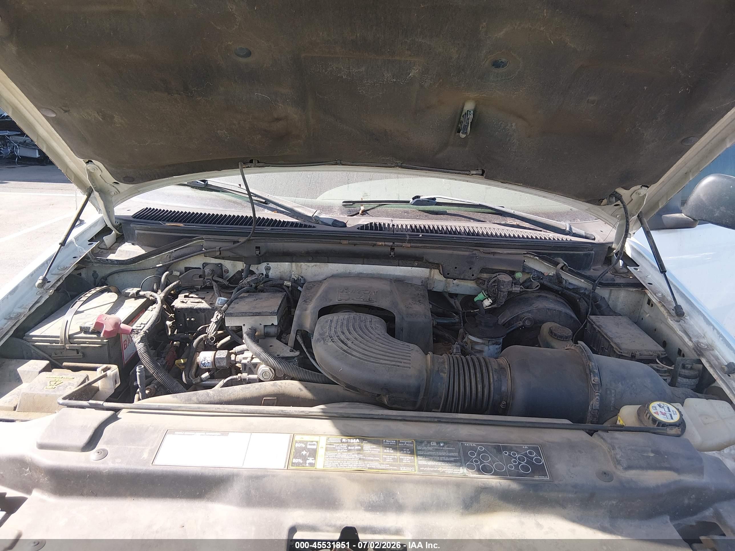 2003 Ford F-150 Xl/xlt White vin: 2FTPF17Z53CA59713