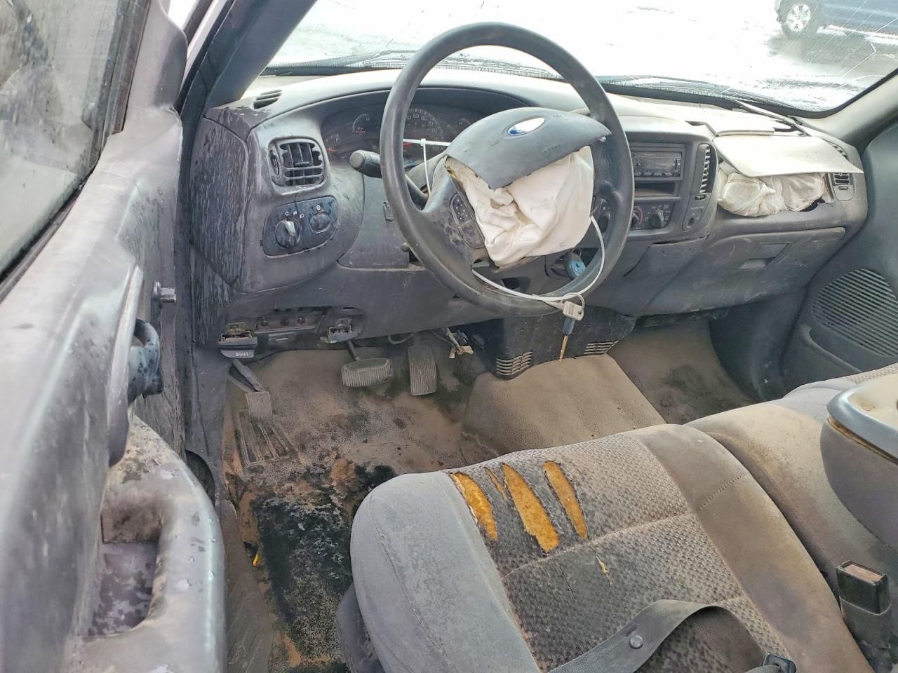 2003 Ford F150 White vin: 2FTPF17Z93CB11103
