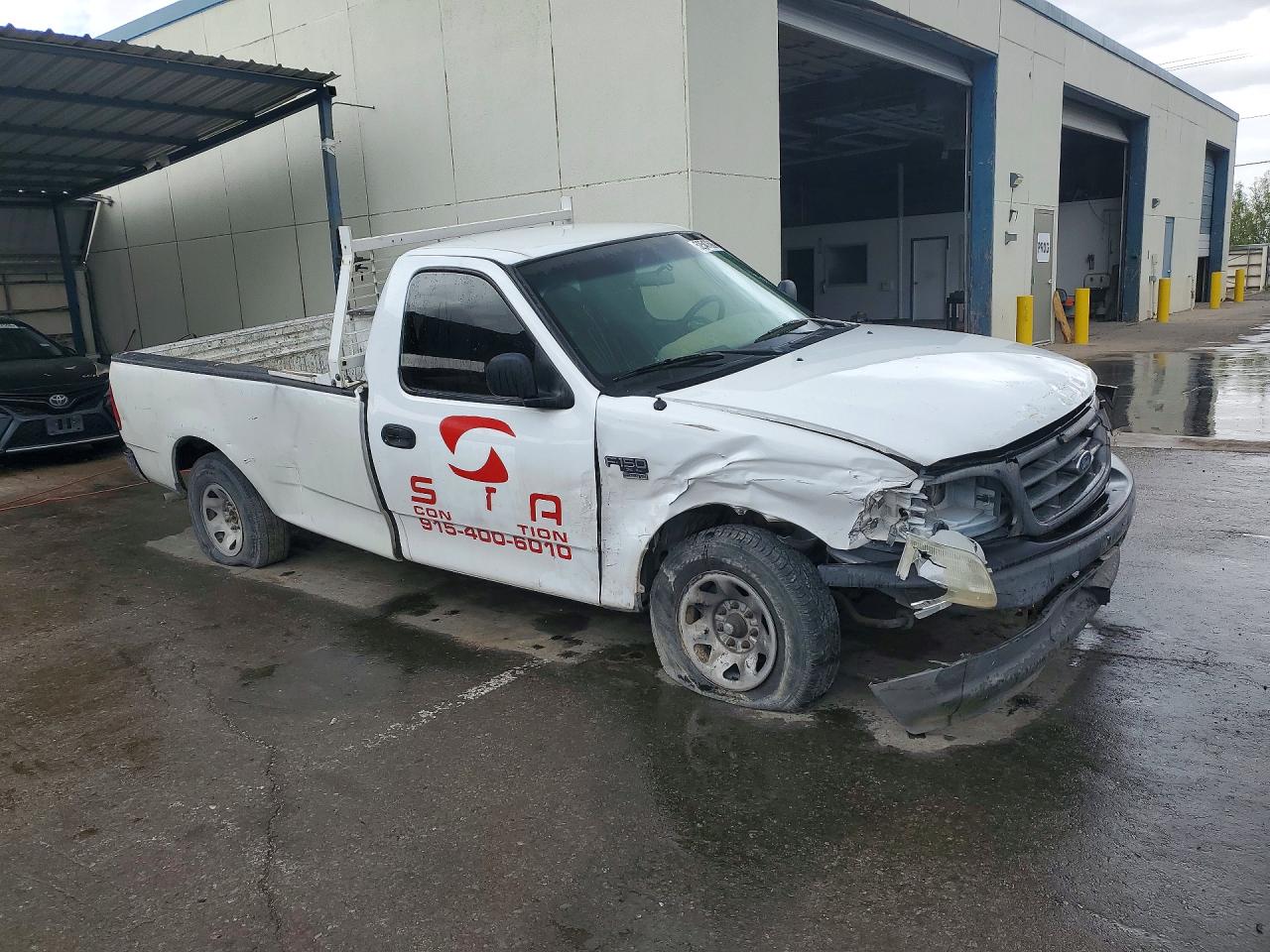 2003 Ford F150 White vin: 2FTPF17Z93CB11103