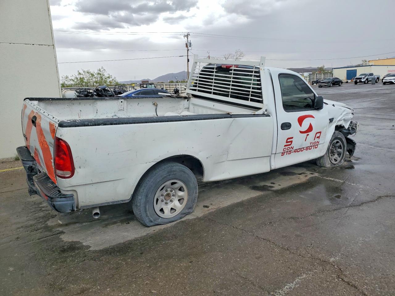 2003 Ford F150 White vin: 2FTPF17Z93CB11103