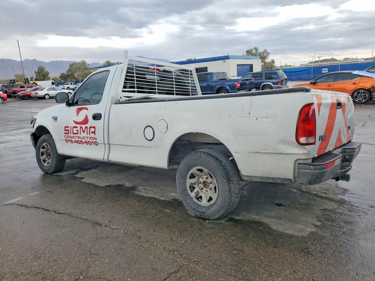 2003 Ford F150 White vin: 2FTPF17Z93CB11103