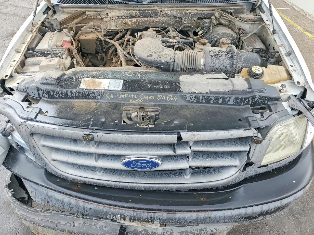 2003 Ford F150 White vin: 2FTPF17Z93CB11103